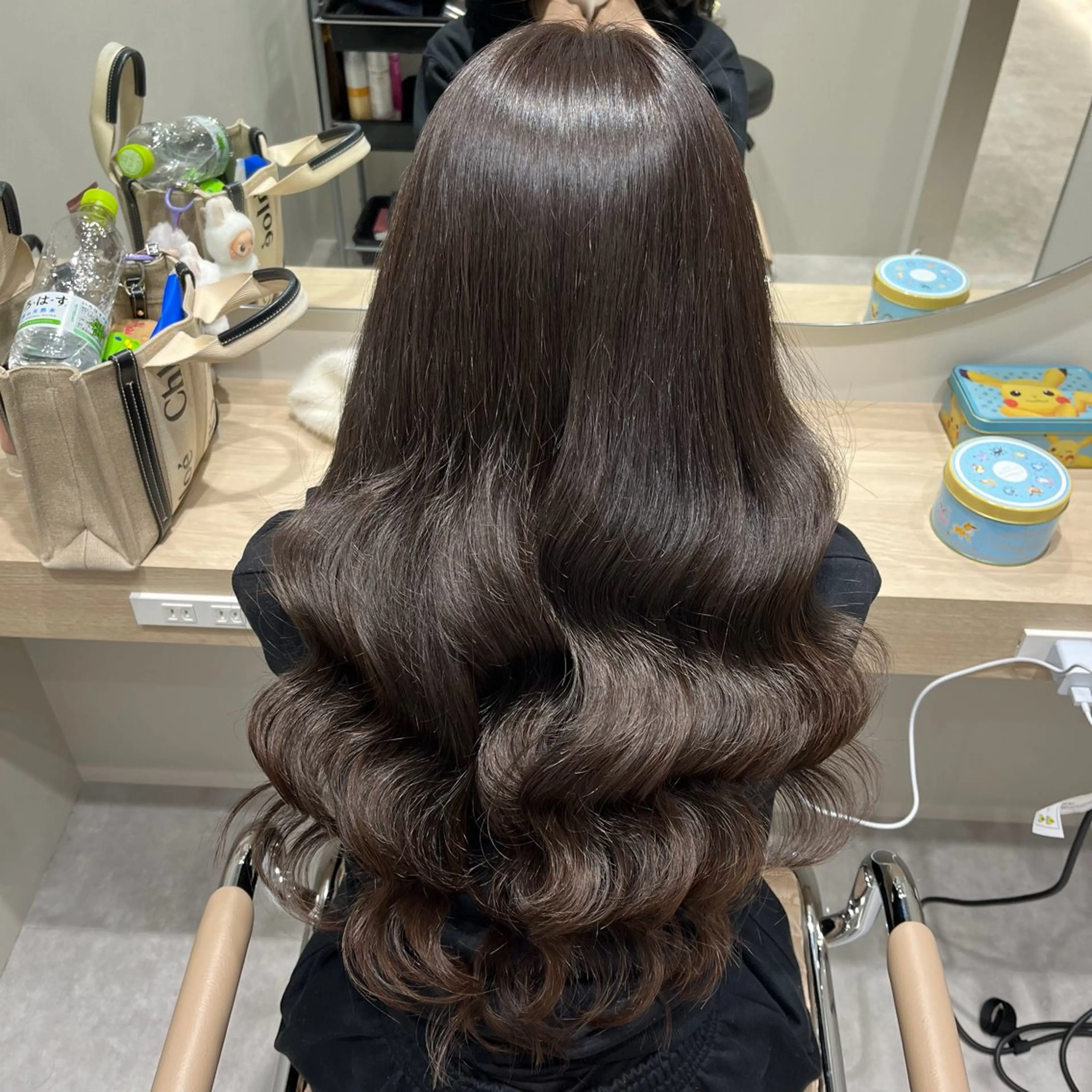 ロング カラー シールエクステ ハイライトカラー インナーカラー エクステ ハイライト ヘアカラー トリートメント エクステ 福岡 天神 大名 エクステ.みう🐱のヘアスタイル
