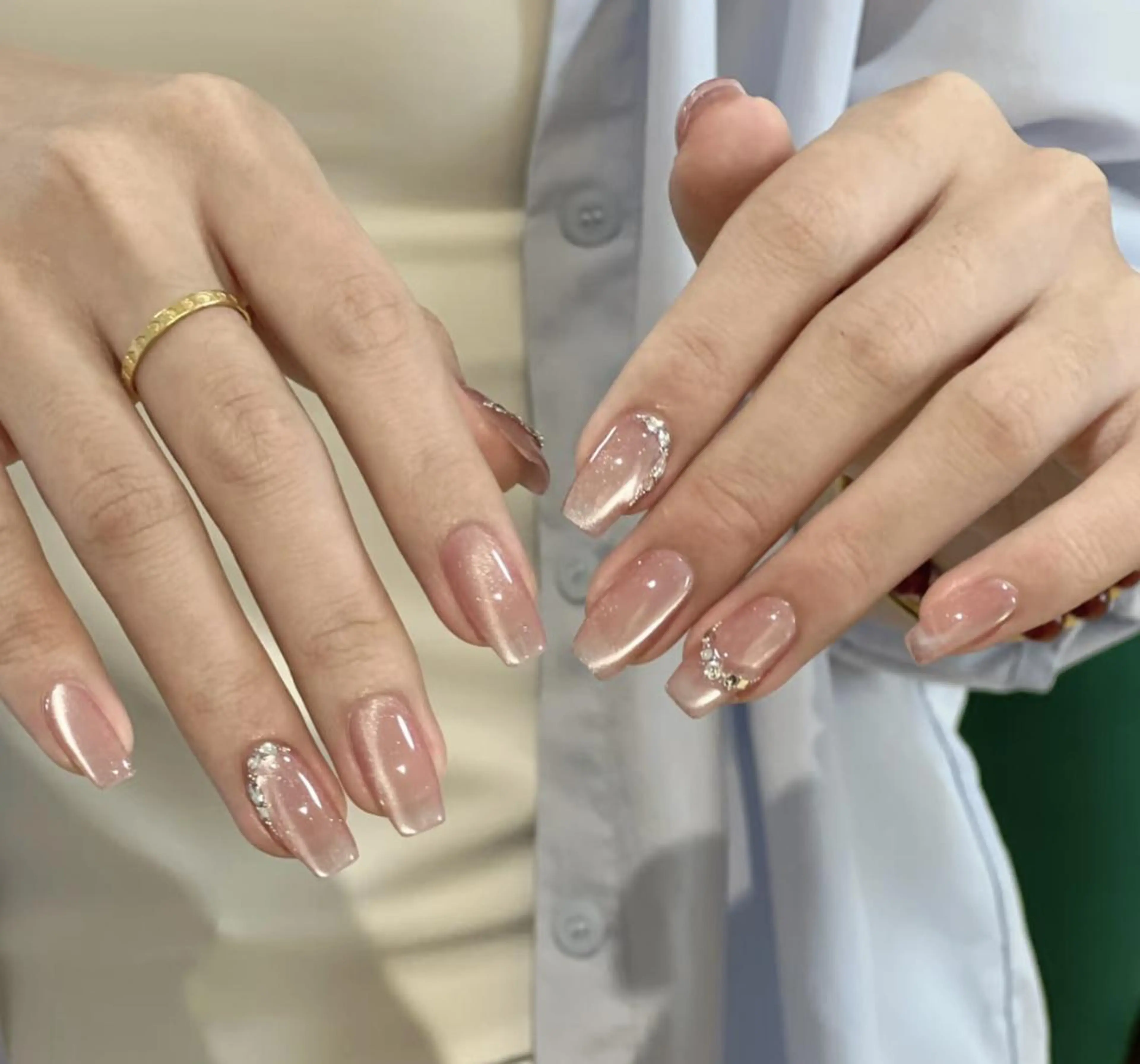 ネイル ハンドネイル ハンドケア 🍑 momo_nailのネイルデザイン