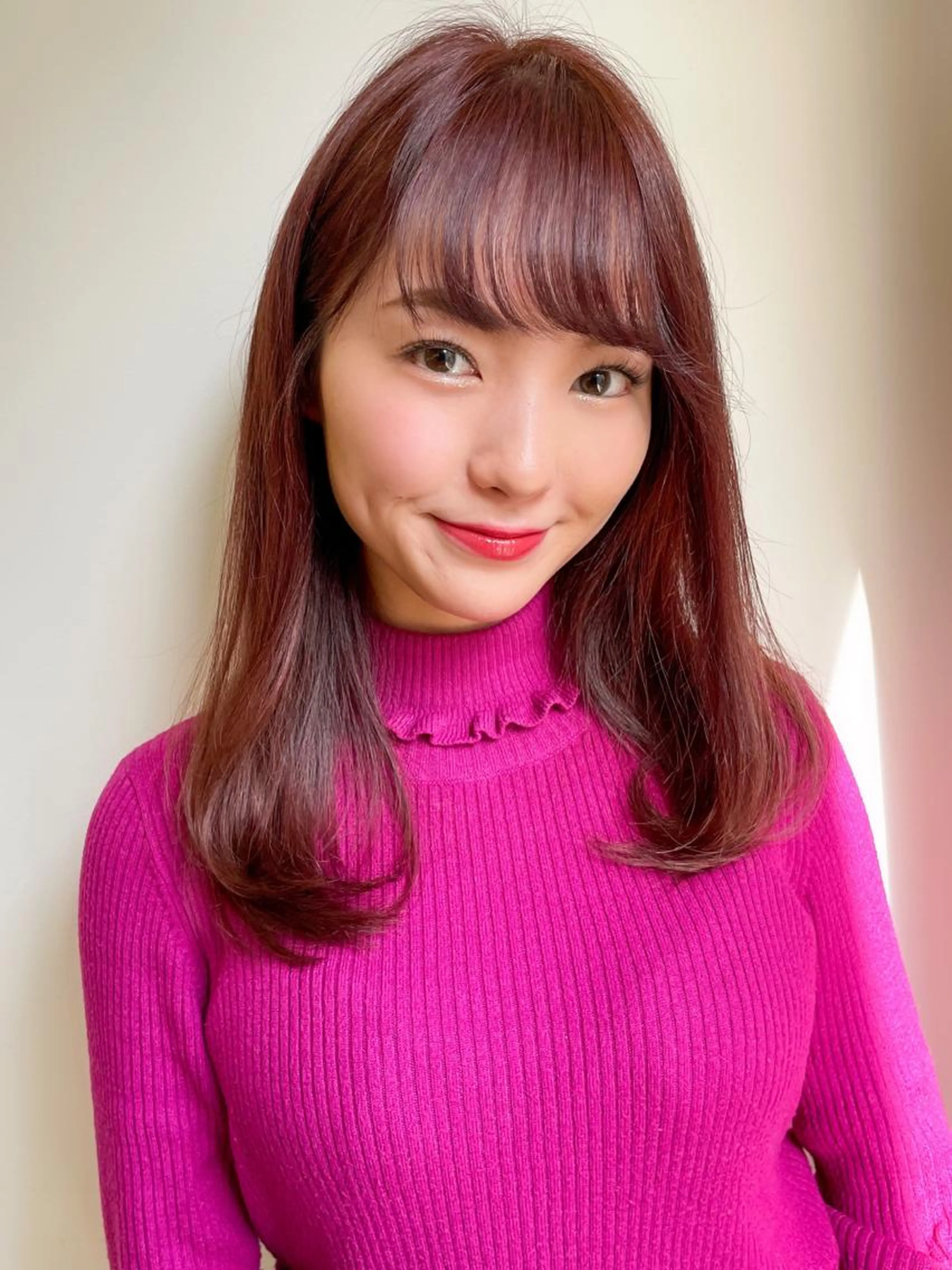 オーガニックヘアカラー+ioeオリジナルトリートメントの写真