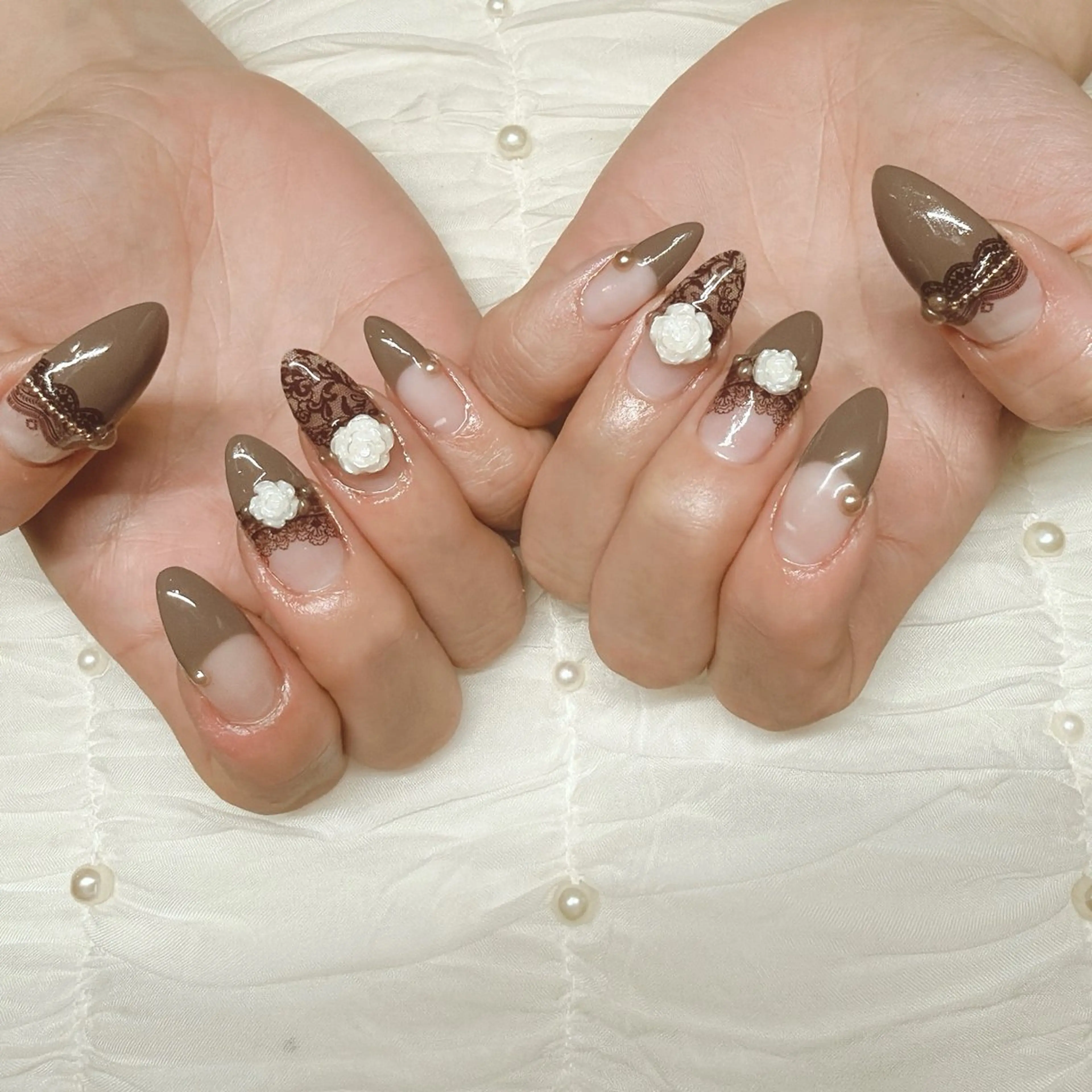 ネイル ハンドネイル A85G ayakoのネイルデザイン