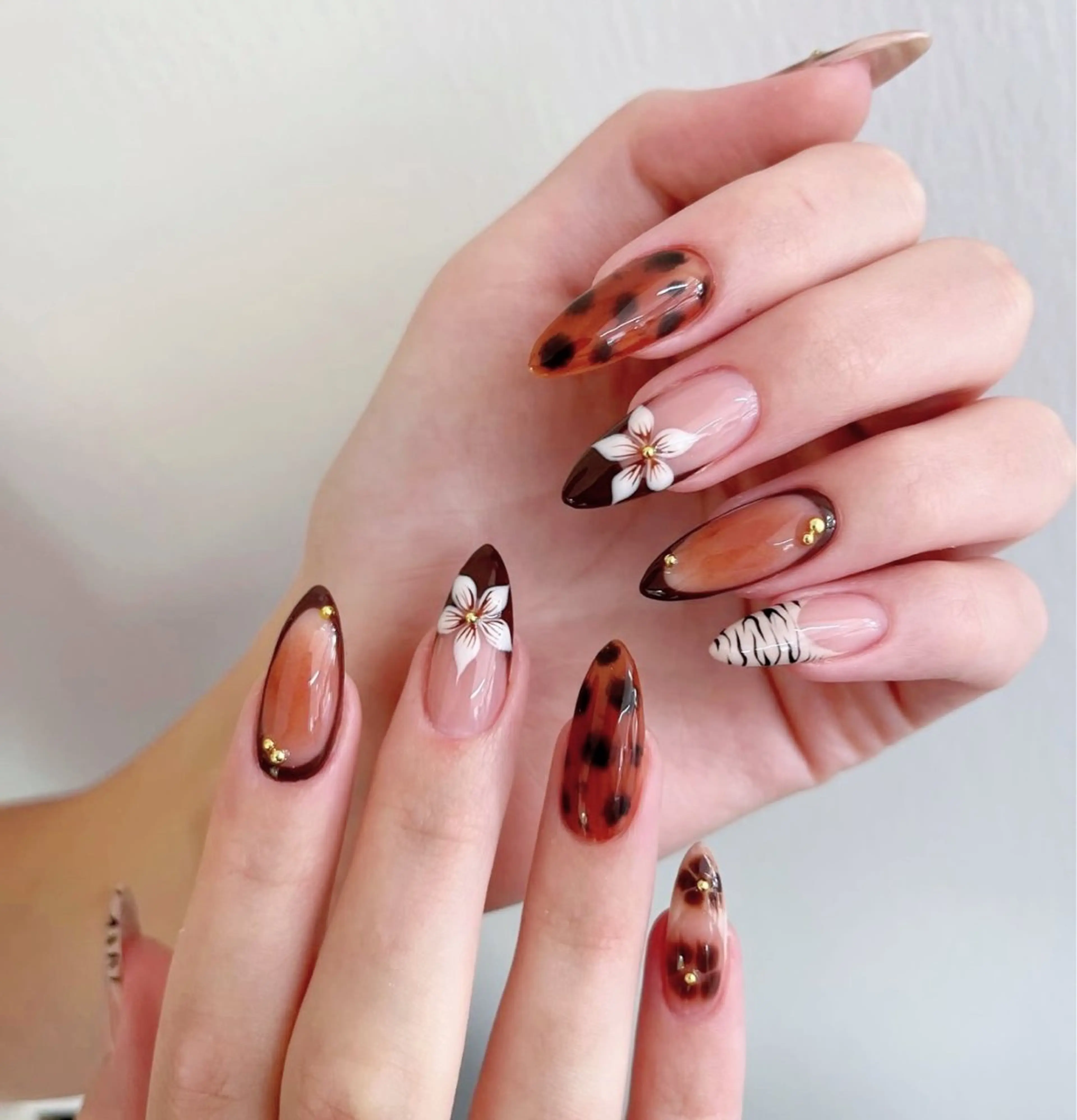 ネイル ハンドネイル ╹◡╹Mimoミモ Eye&Nailのマツエク・マツパデザイン