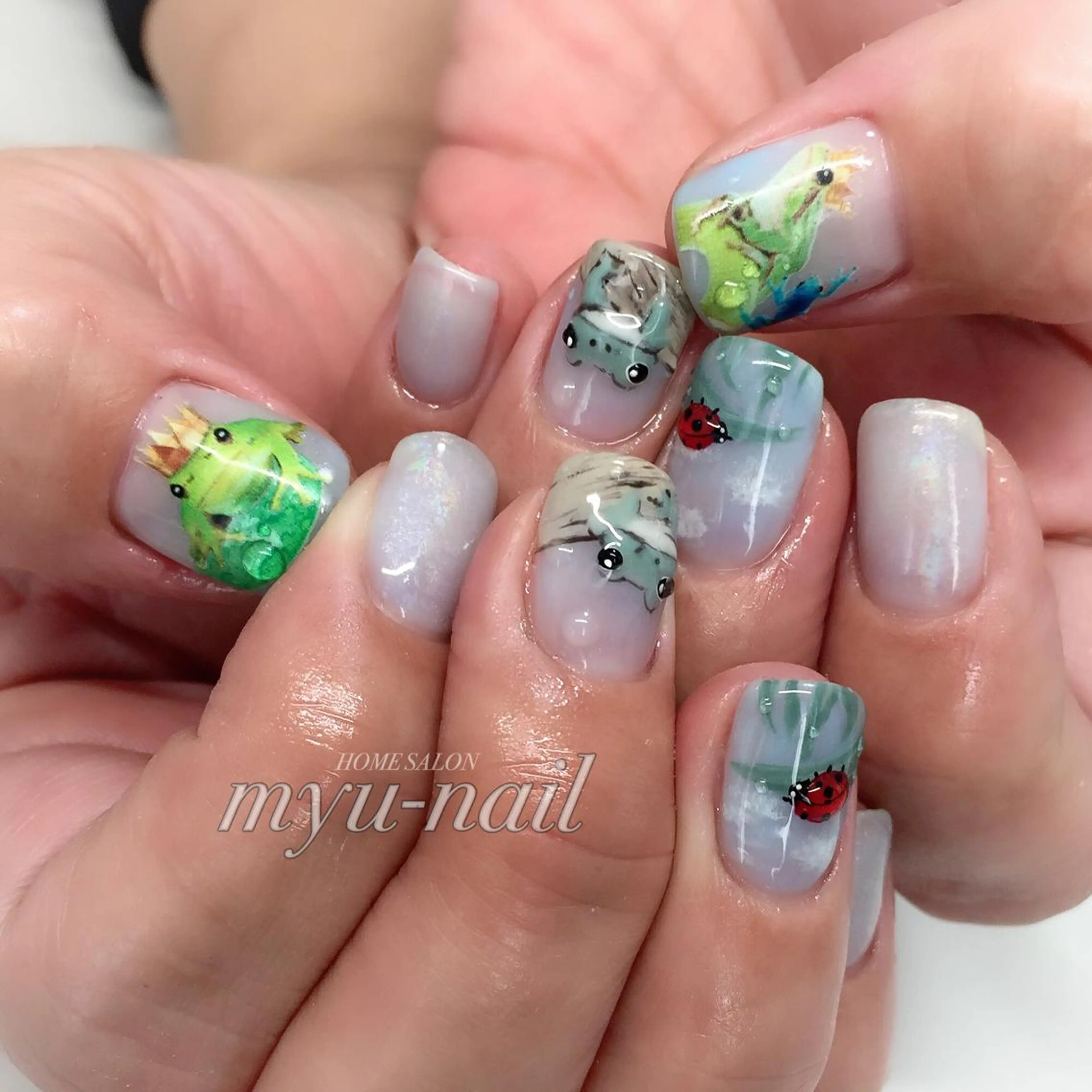 ネイル ホームサロン myu-nailのネイルデザイン