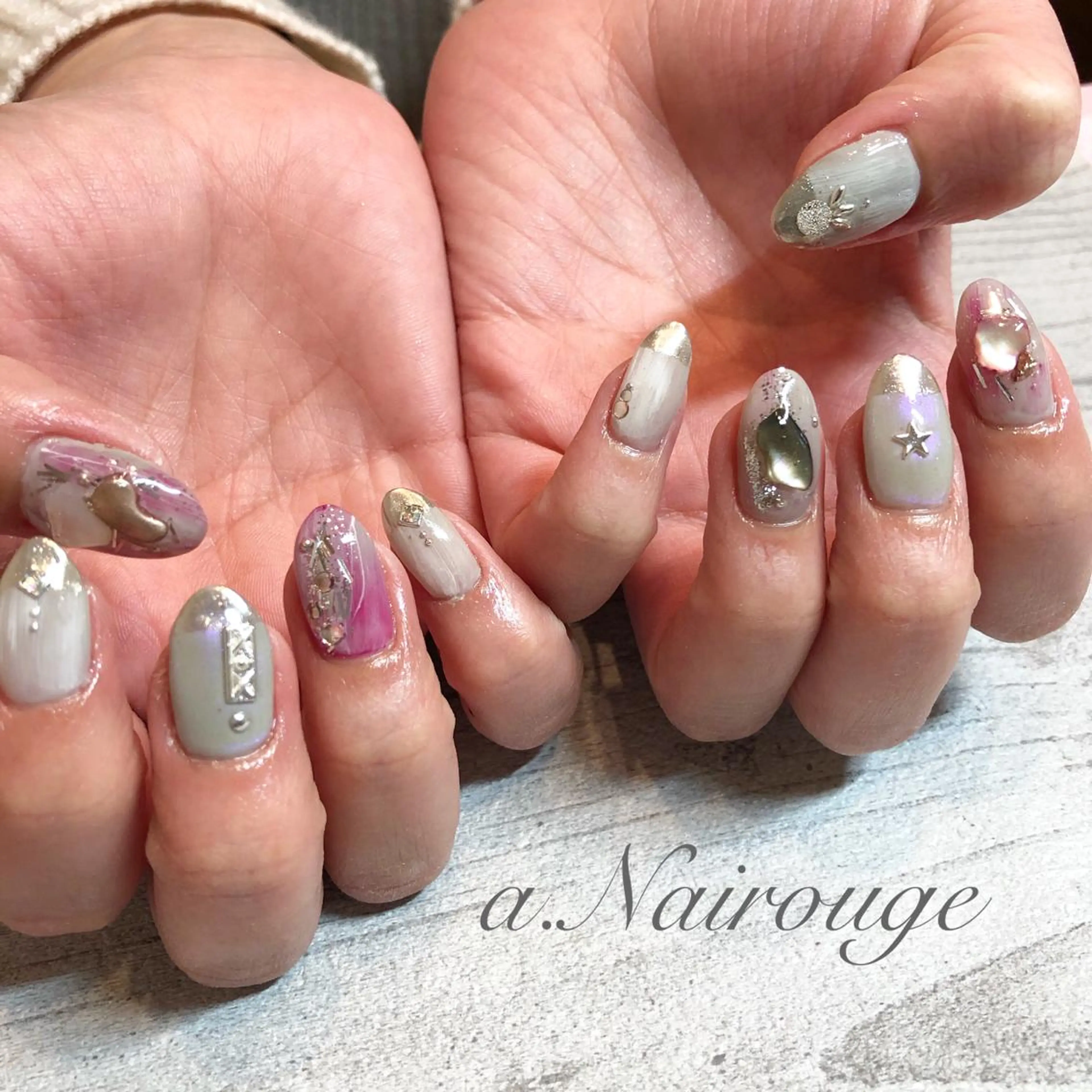 ネイル ハンドネイル Nail salon REIRISのネイルデザイン