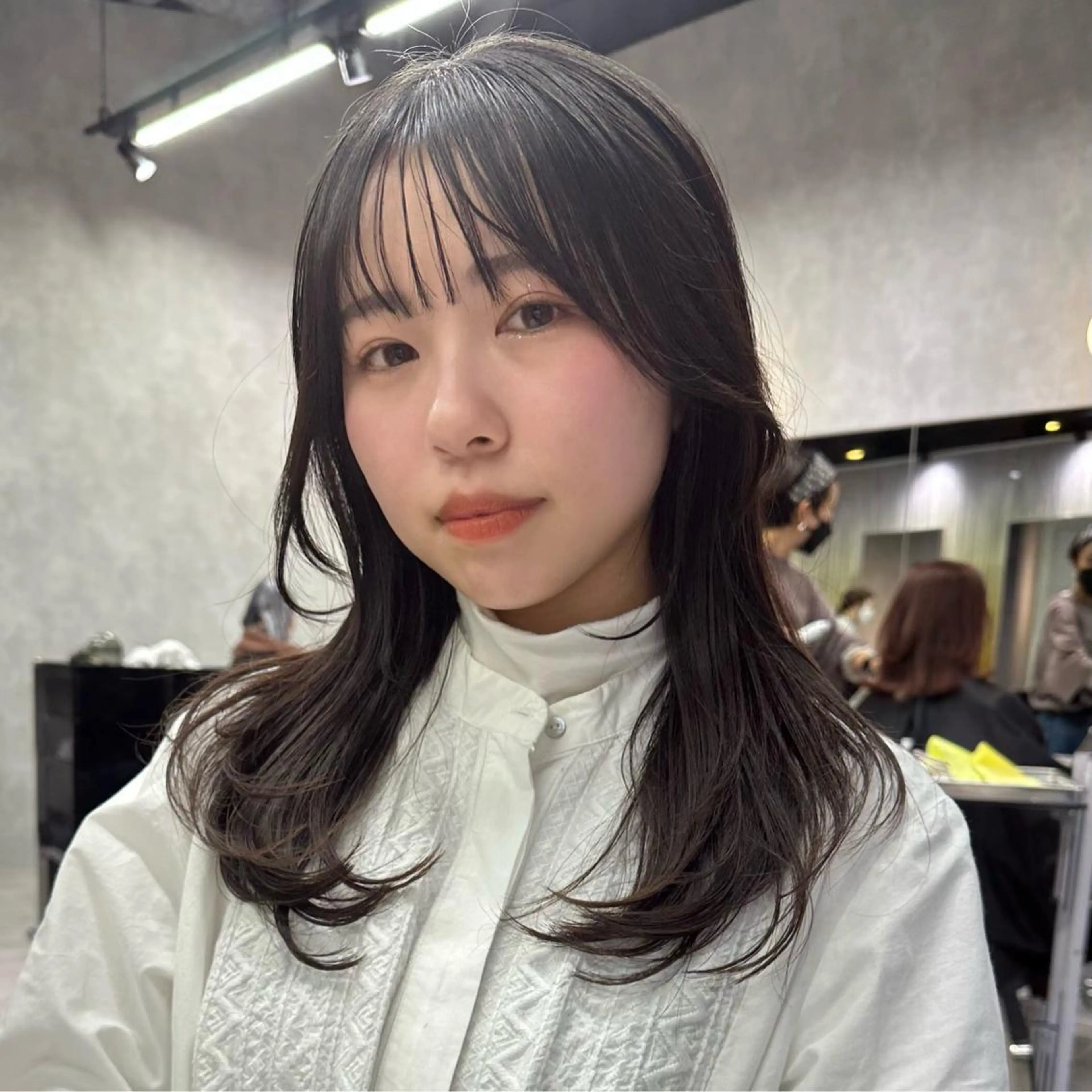 セミロング カラー DAIKIベージュ 🍂レイヤーカットのヘアスタイル