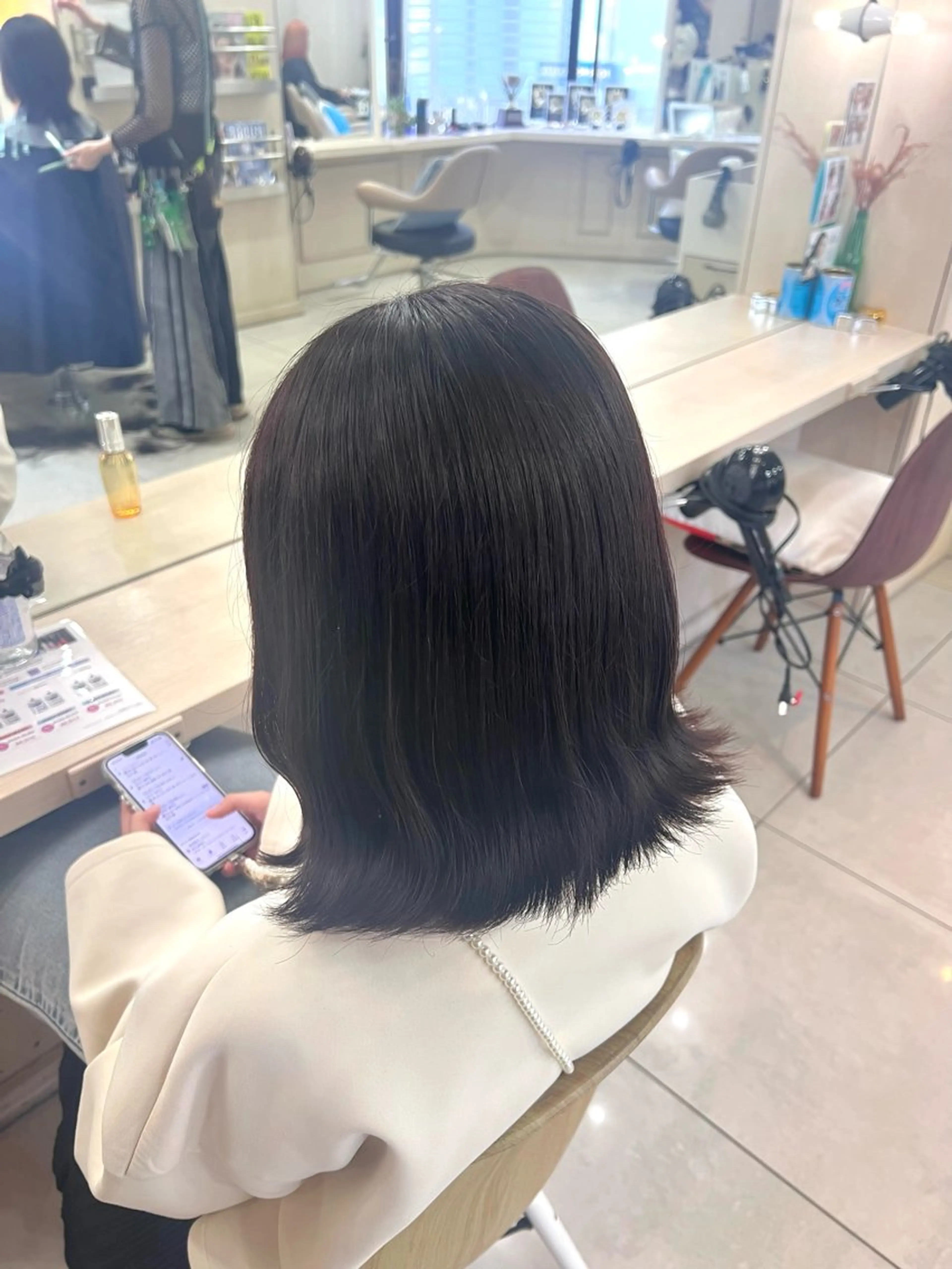カラー 横浜/ミルクティー カラー🤍みうのヘアスタイル