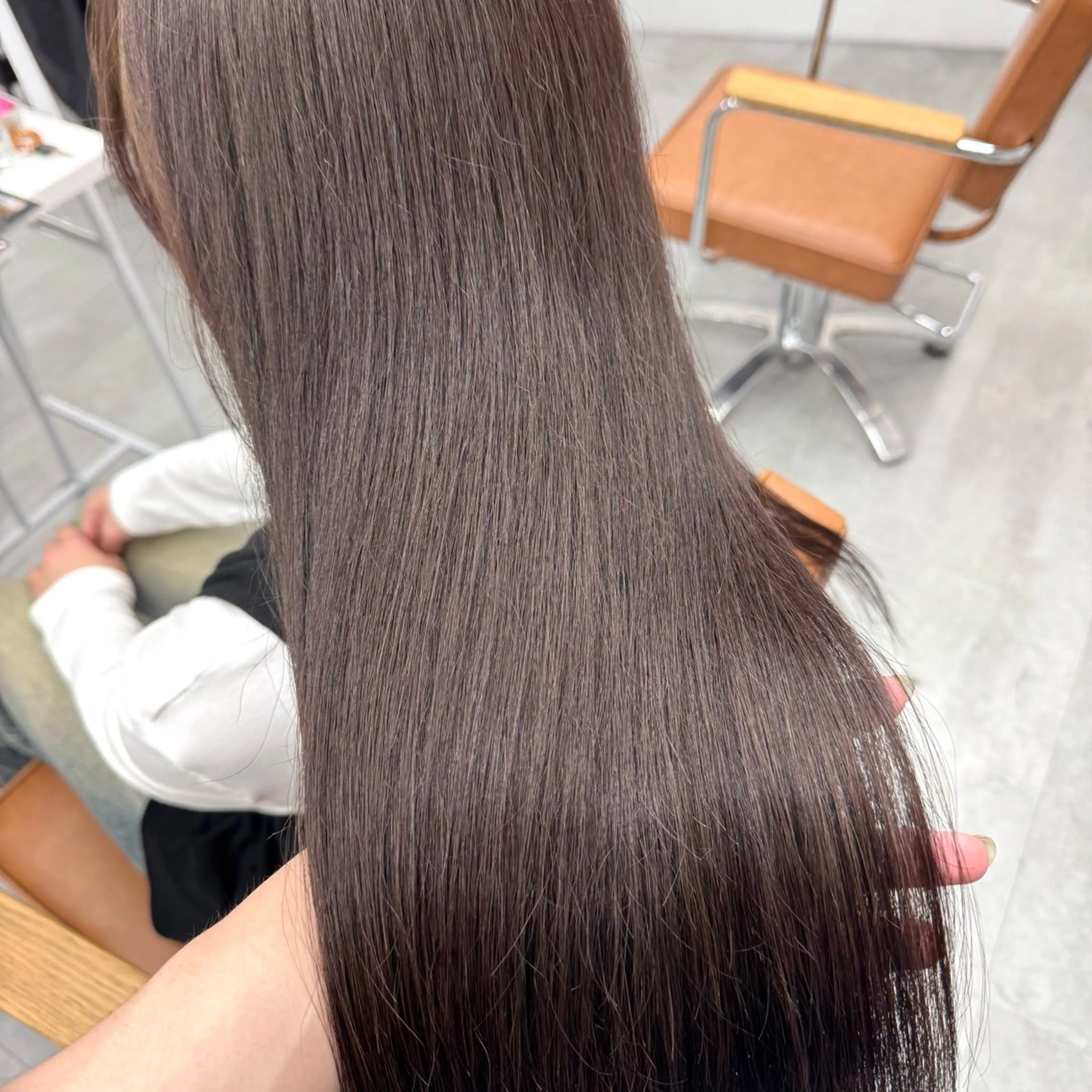 ロング カラー ヘアアレンジ ヘアカラー ブリーチなしカラー /新百合ヶ丘/安形翔のヘアスタイル