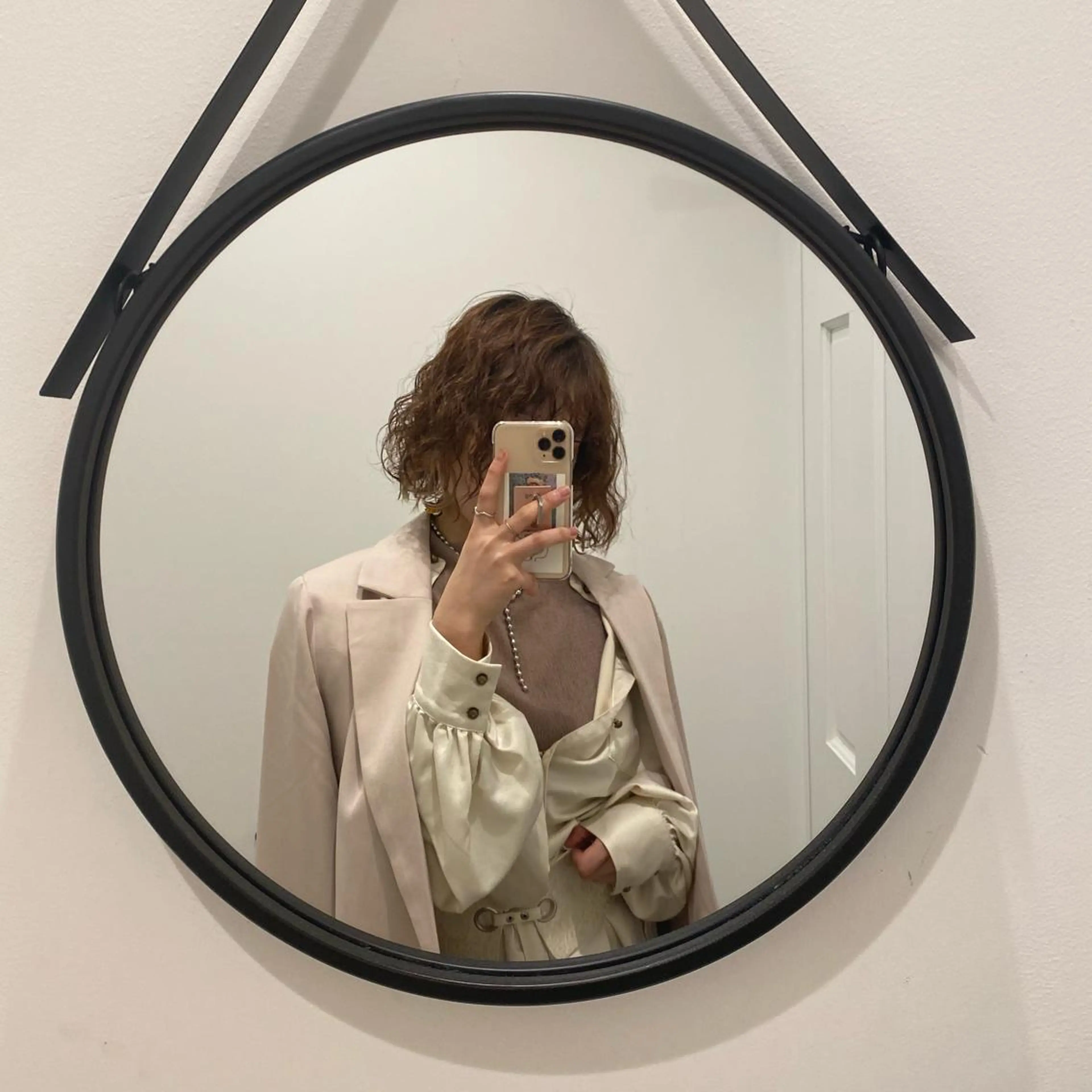 カット パーマ トリートメント レイヤー/ウルフ🤎 mayo.のヘアスタイル