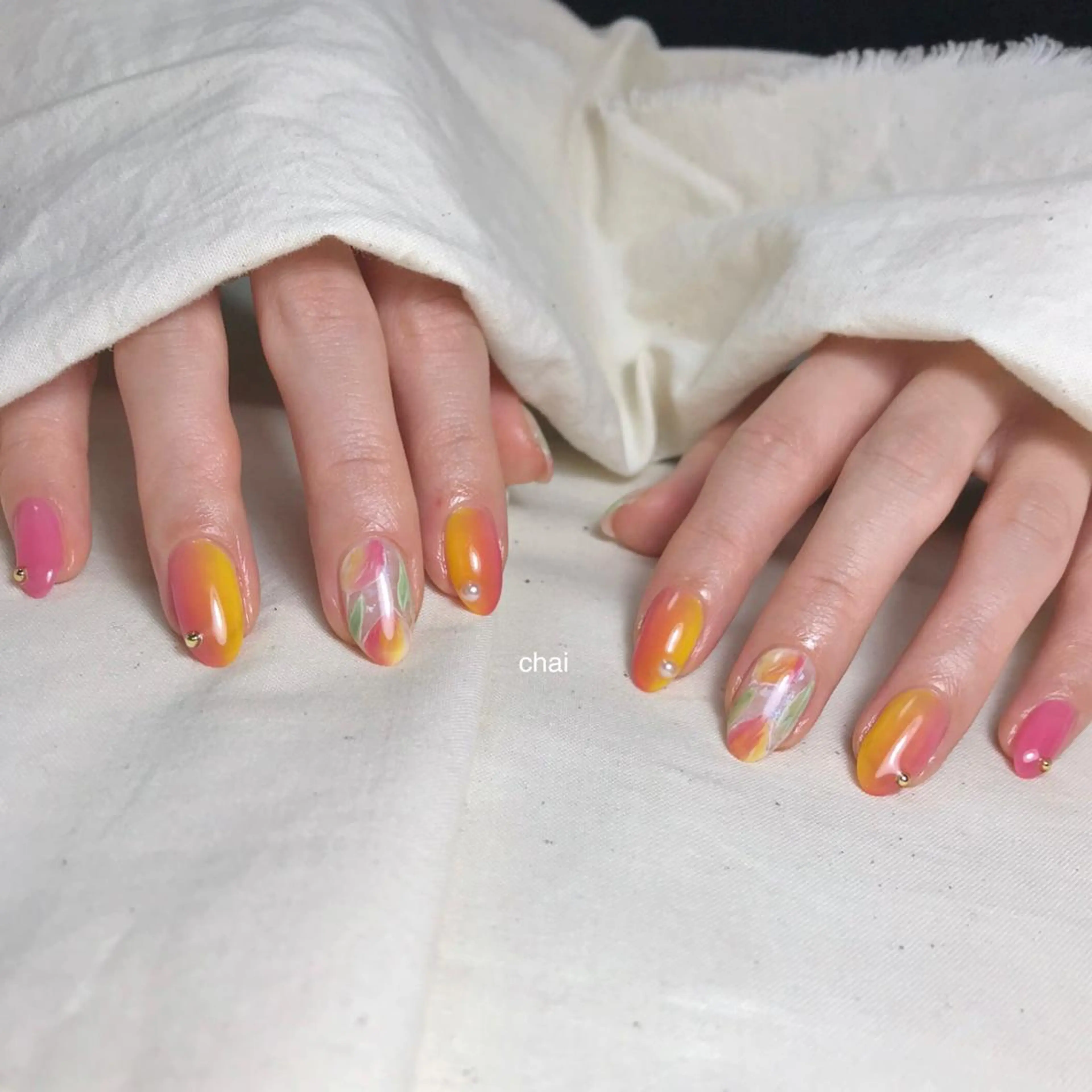 ネイル ハンドネイル 💅chainail _aiのネイルデザイン