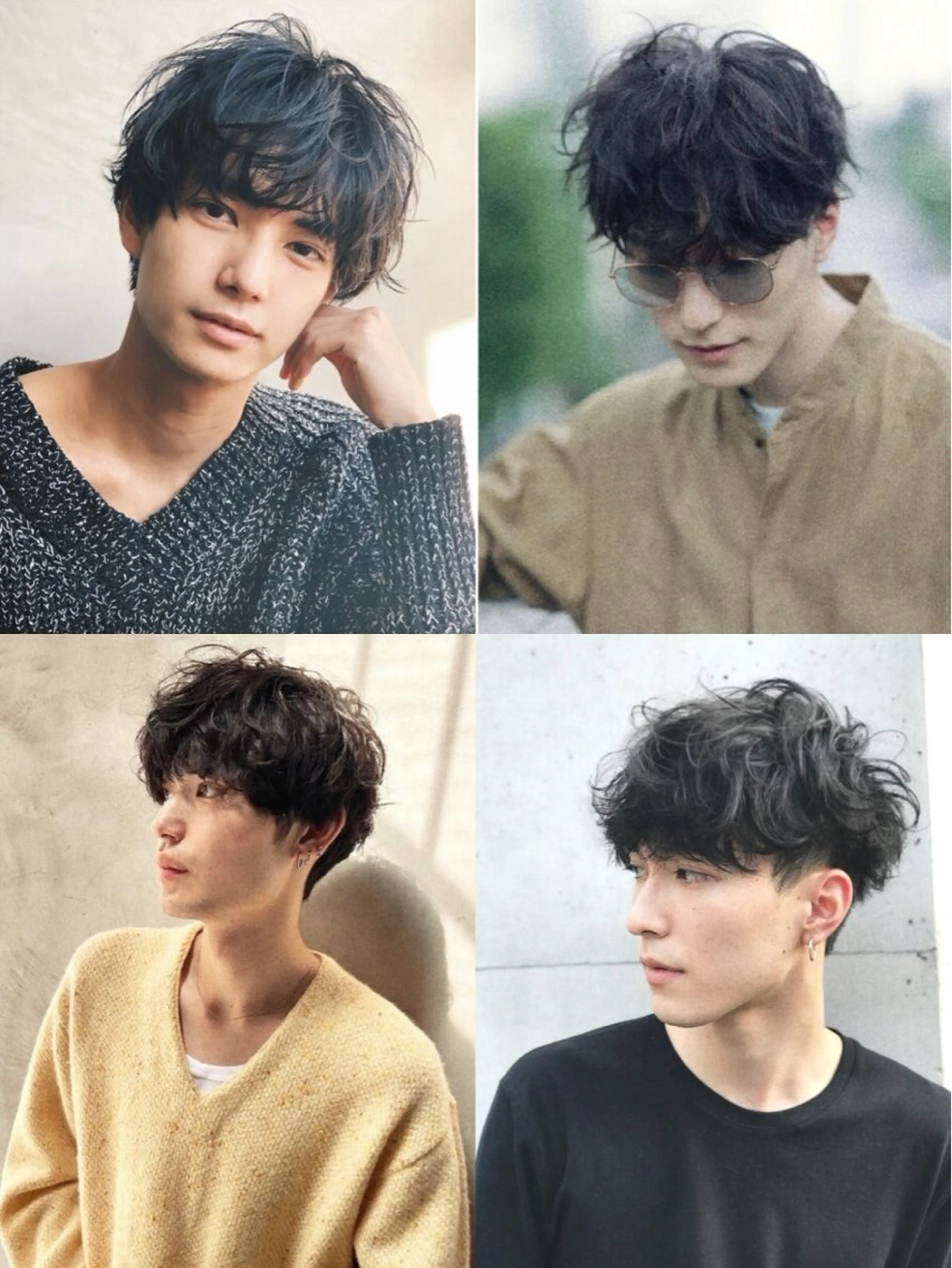 パーマ メンズ マッシュ メンズパーマ ニュアンスパーマ Belle 並木通り店所属・rena/レイヤー /メンズ◎のヘアスタイル