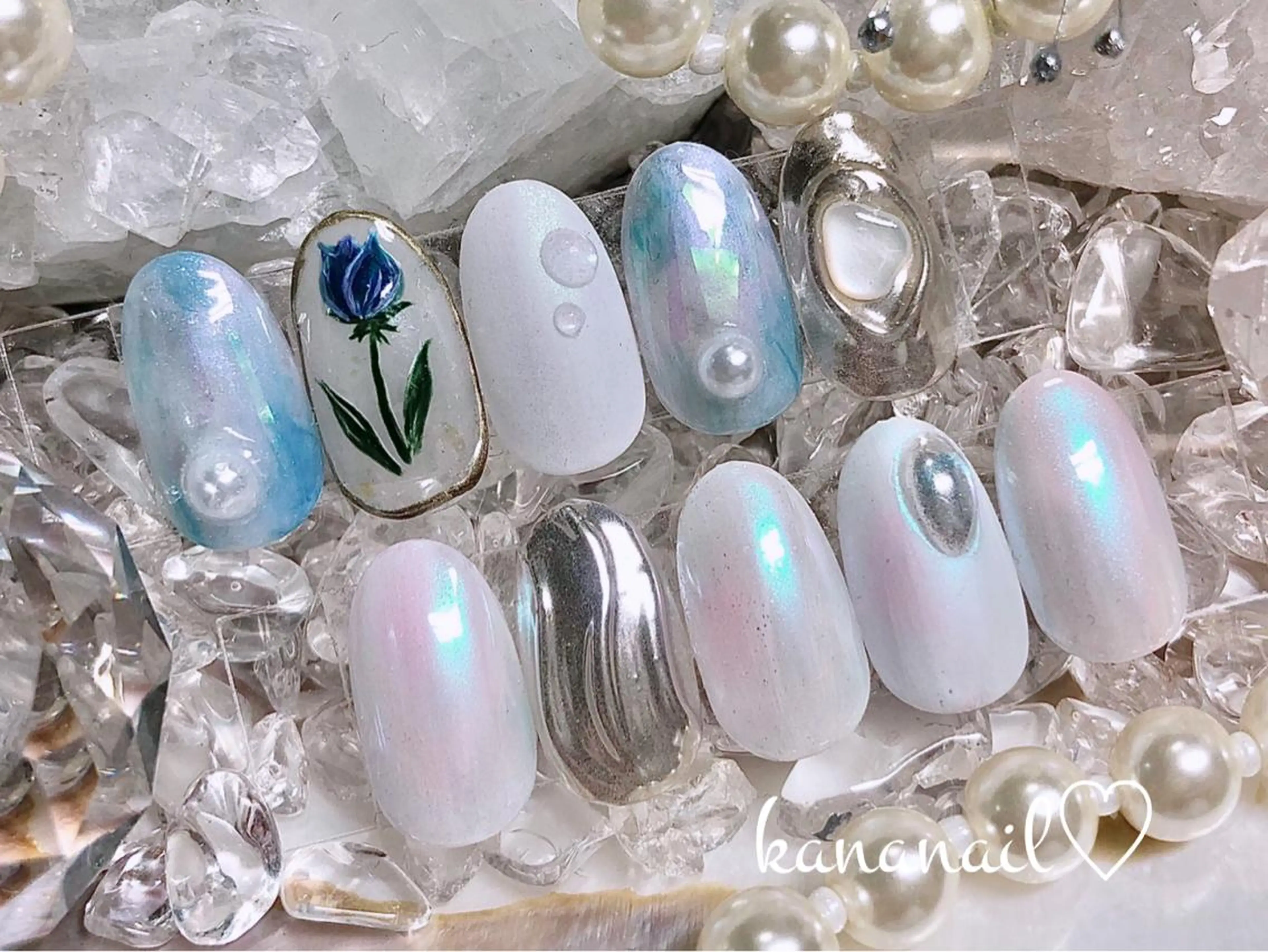 ネイル ミディアムネイル kananail ♡のネイルデザイン