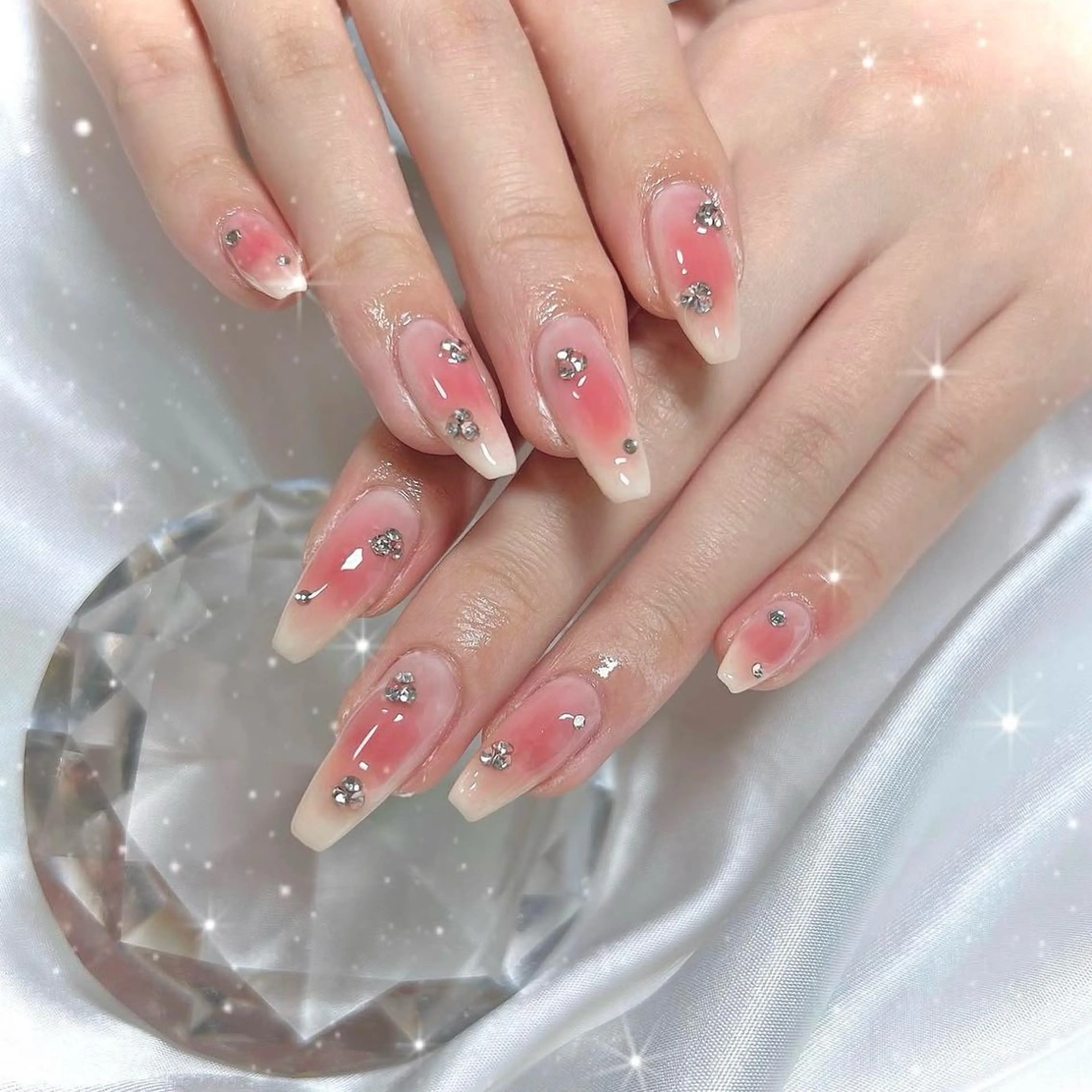 ネイル チークネイル ハンドネイル Marin nailのネイルデザイン