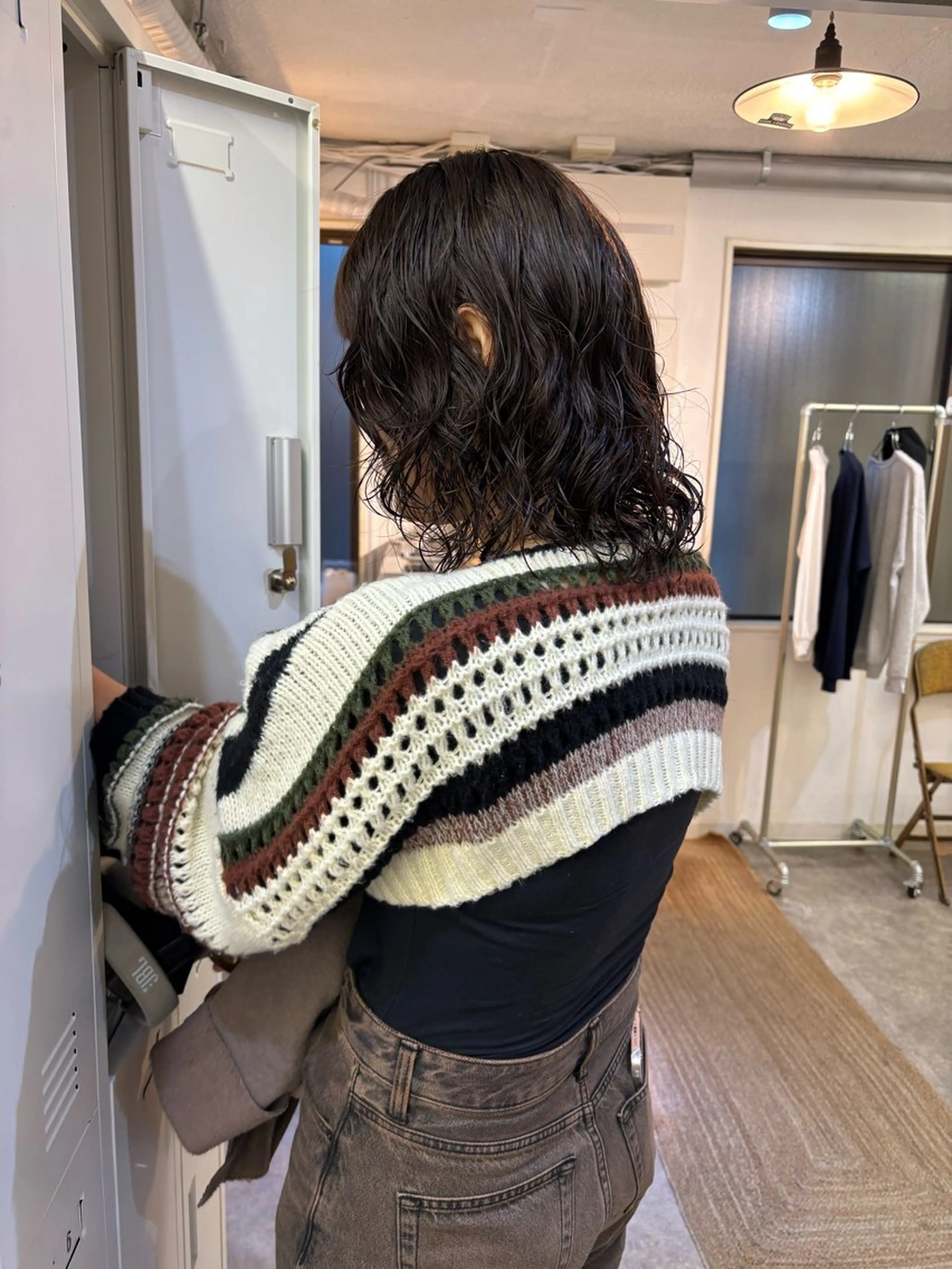 ミディアム パーマ カット パーマ sakura🌸 レイヤー/韓国ヘアのヘアスタイル