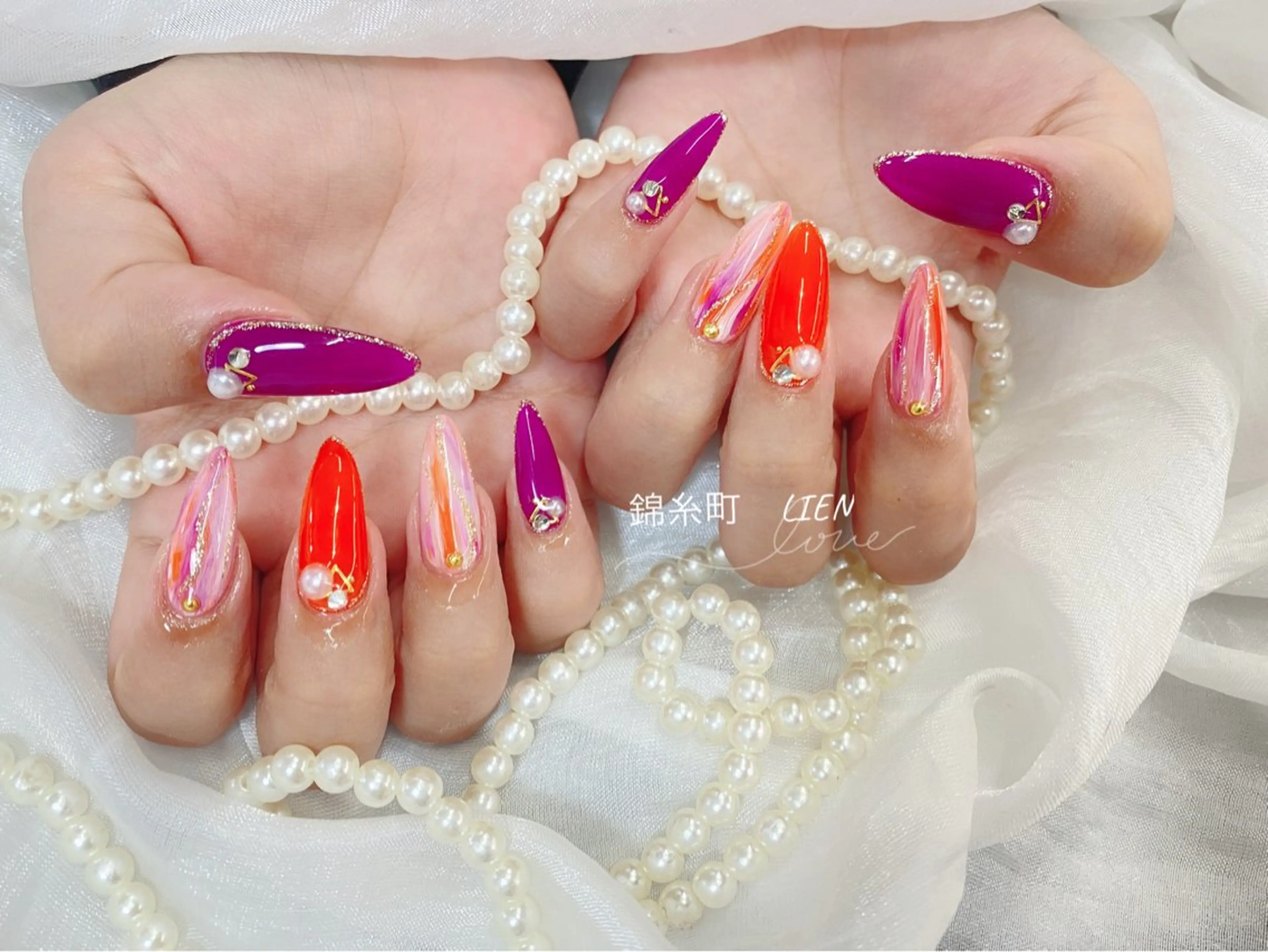 ネイル Lien_リエン ゆみのネイルデザイン