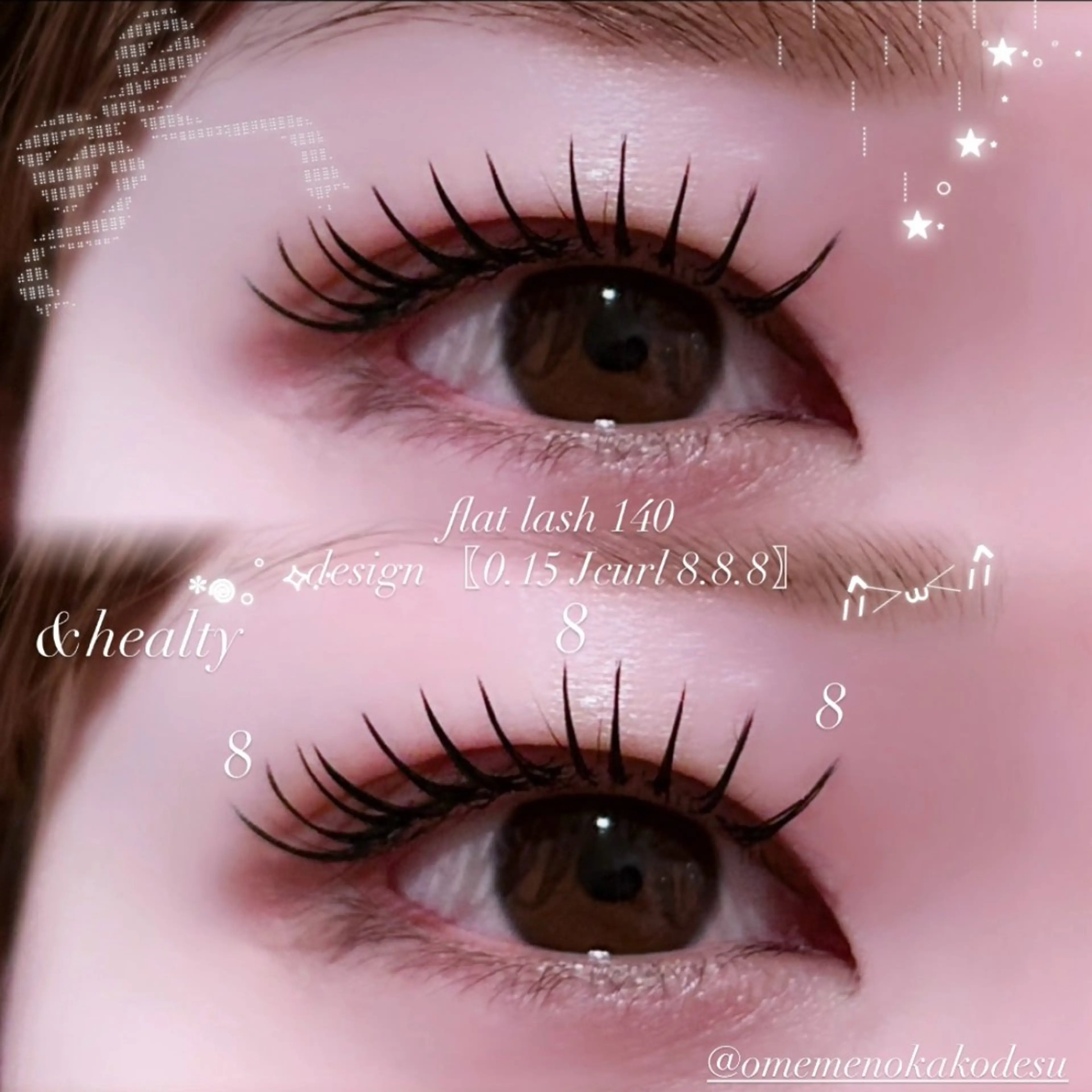 🫐minimo特別価格🫐(オフ込)&Healtyフラットラッシュ140本✧¥8500⚠️補足説明必読の写真