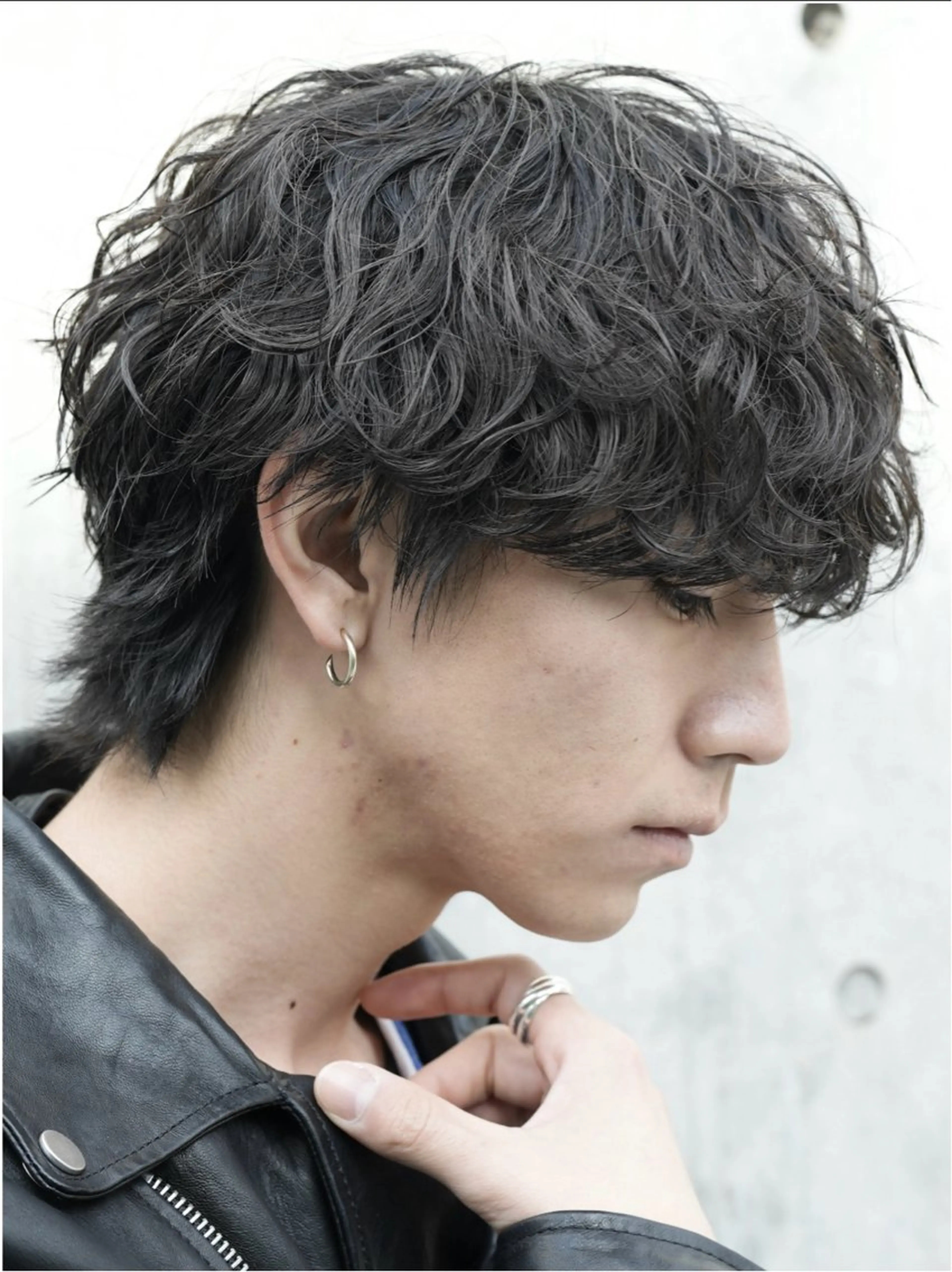 パーマ 原宿波巻きスパイラル パーマTOSHIのヘアスタイル