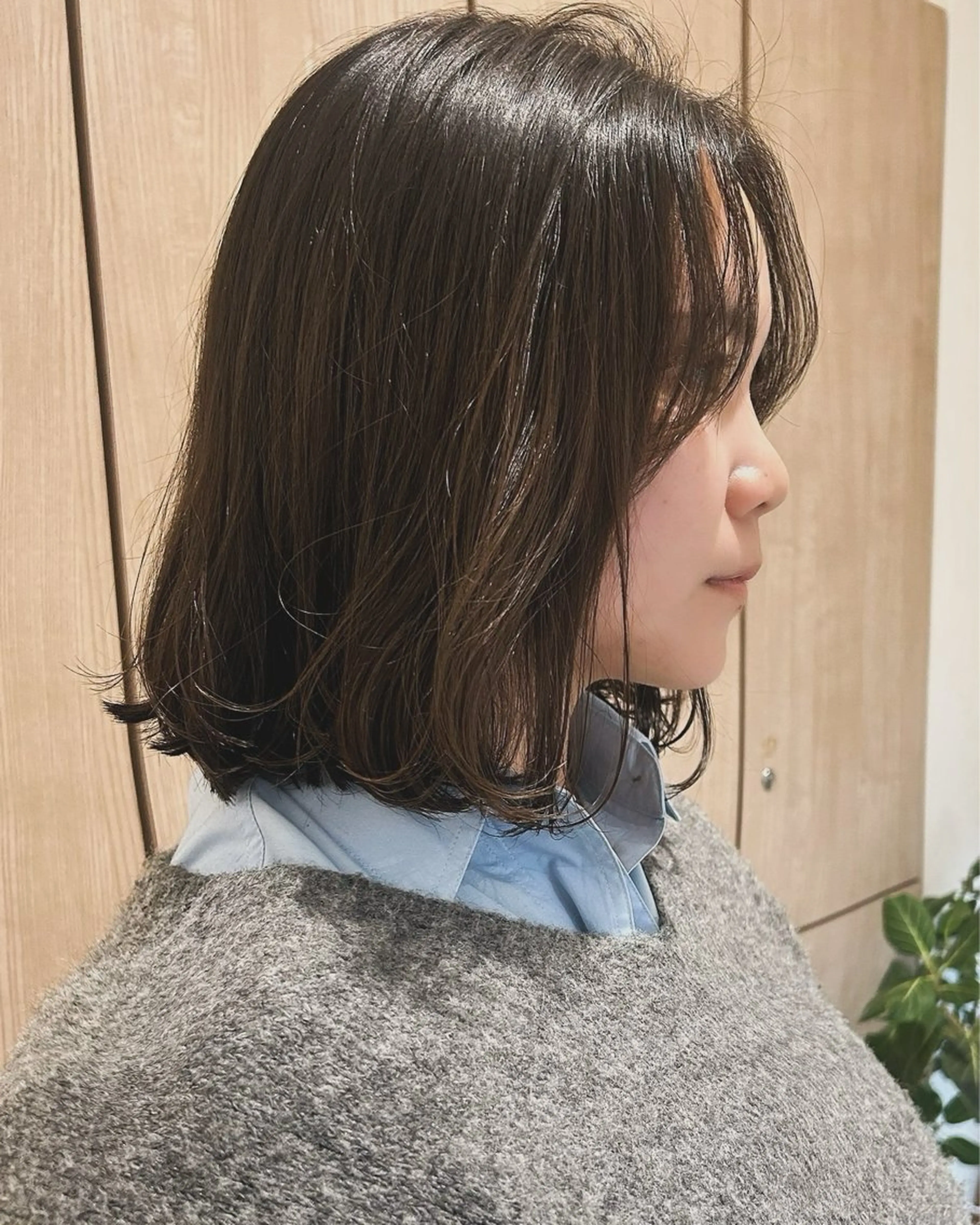 ミディアム sameya maiのヘアスタイル