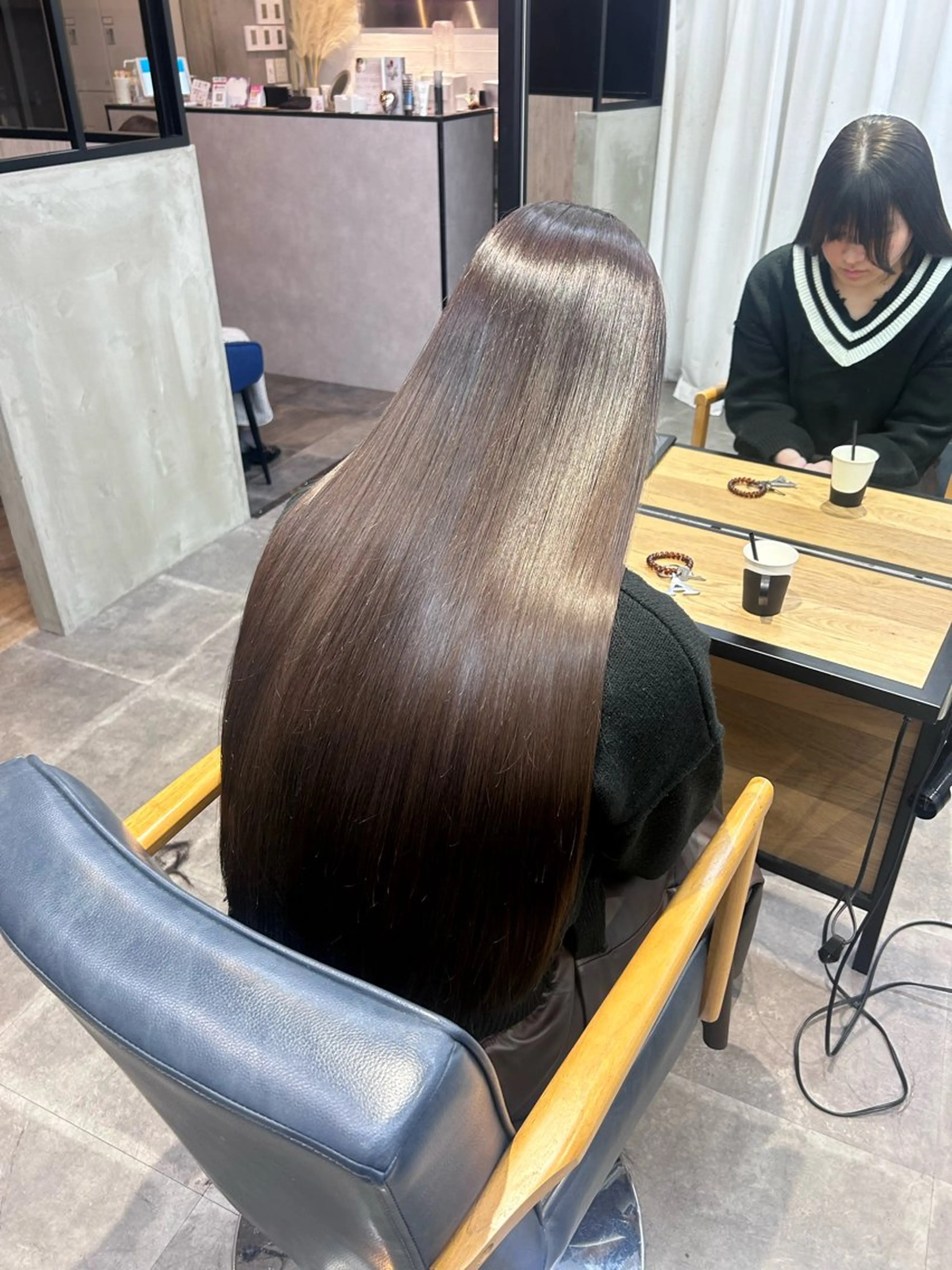 ロング カラー 韓国×髪質改善カラー 💎hinaのヘアスタイル