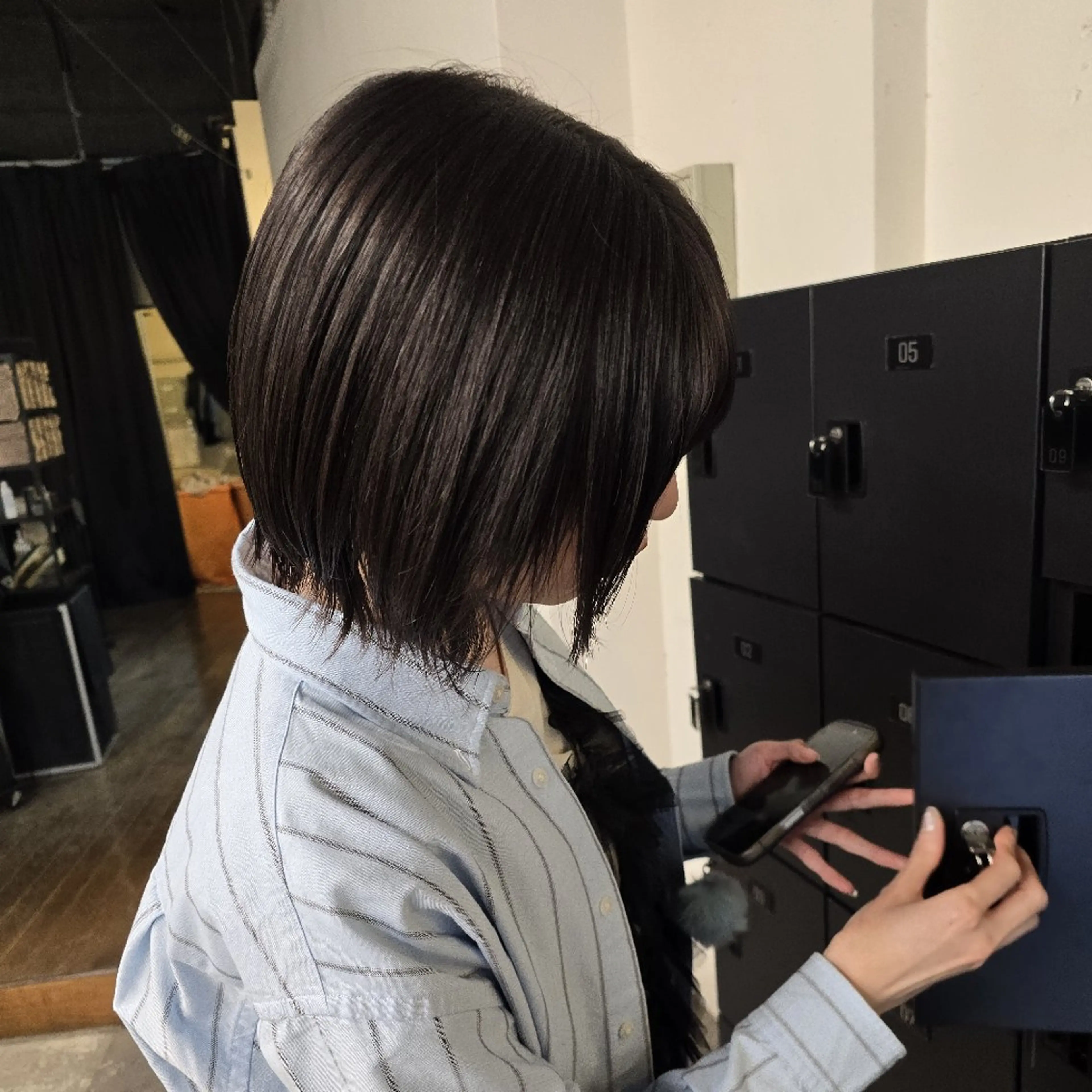 ショート カラー ハヤシ マユ ✂ 府中美容室のヘアスタイル