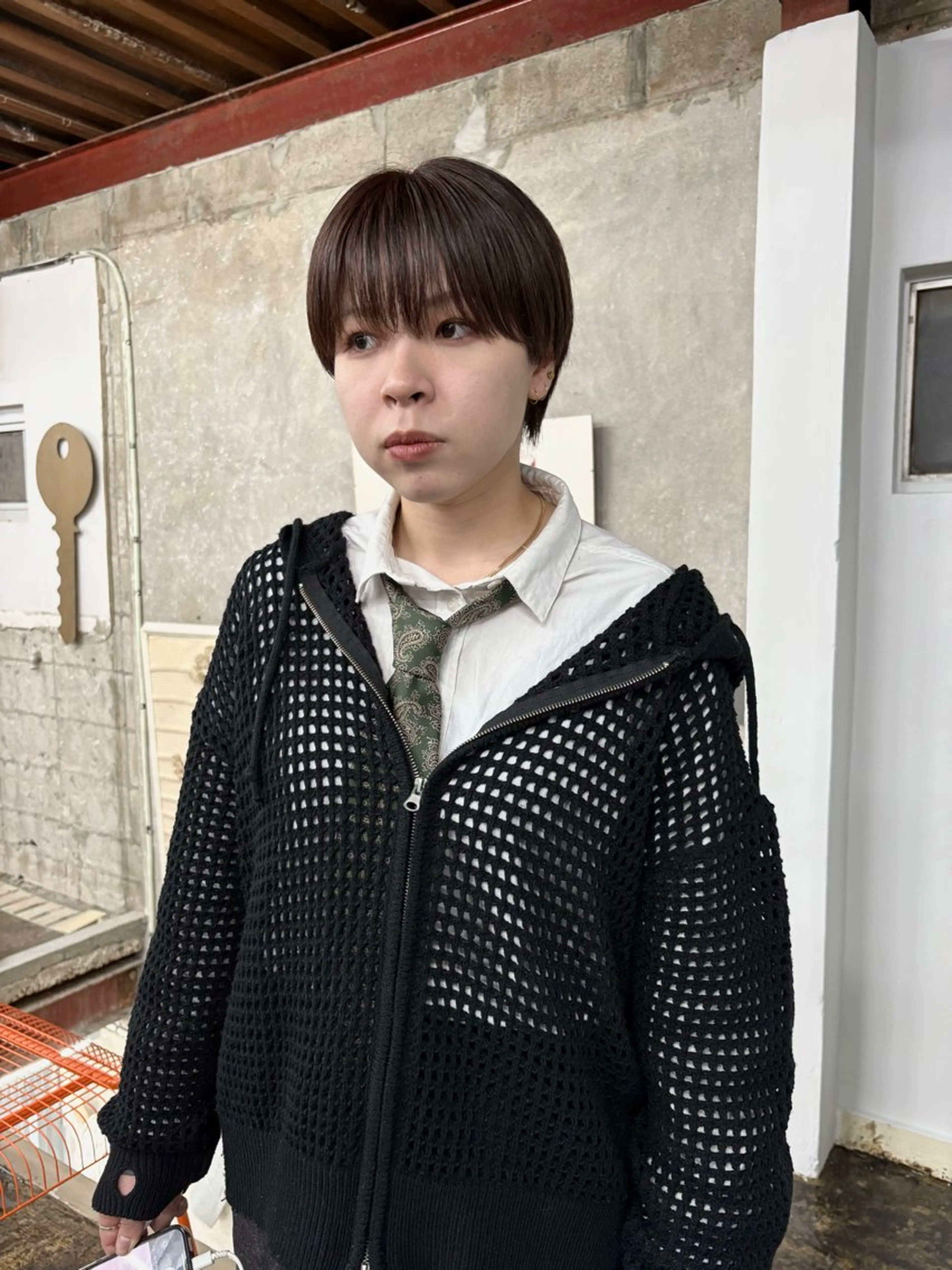 ショート ショートヘア カット カワクボ ソラのヘアスタイル