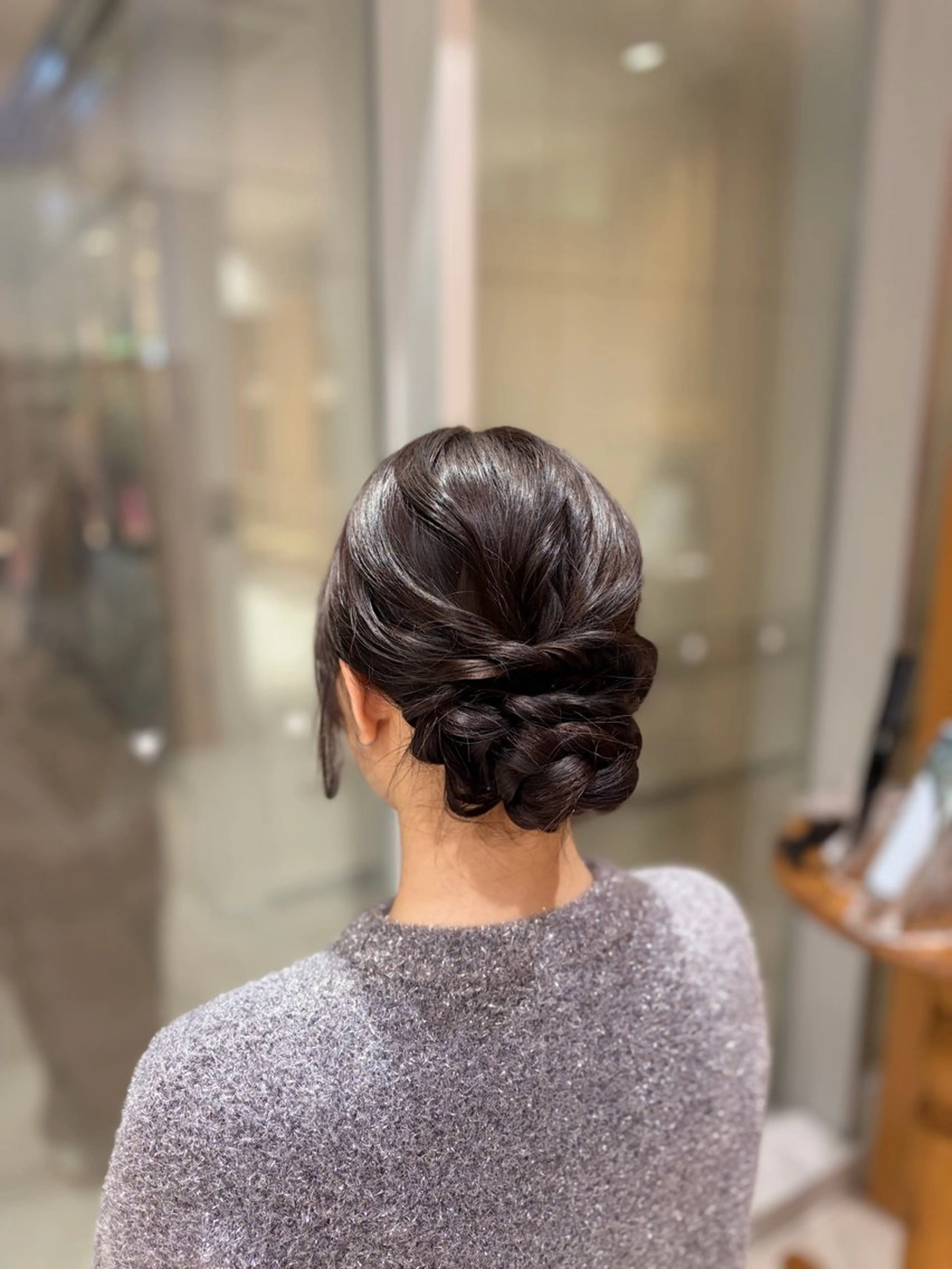 ヘアアレンジ 💎ツヤ髪ストレート カラー💎かのんのヘアスタイル