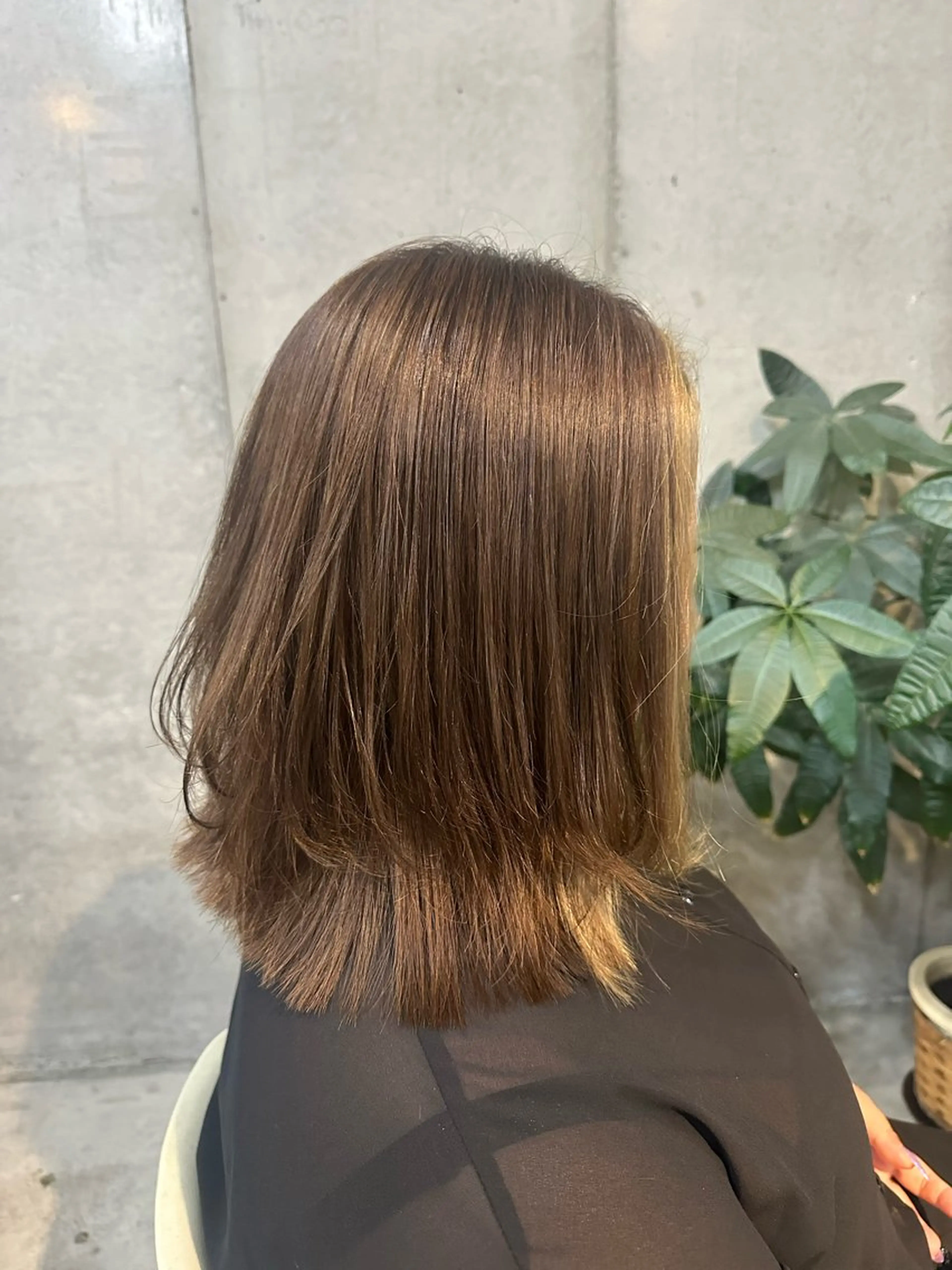 ミディアム くびれヘア COTTAGE所属・田本 雛のヘアスタイル