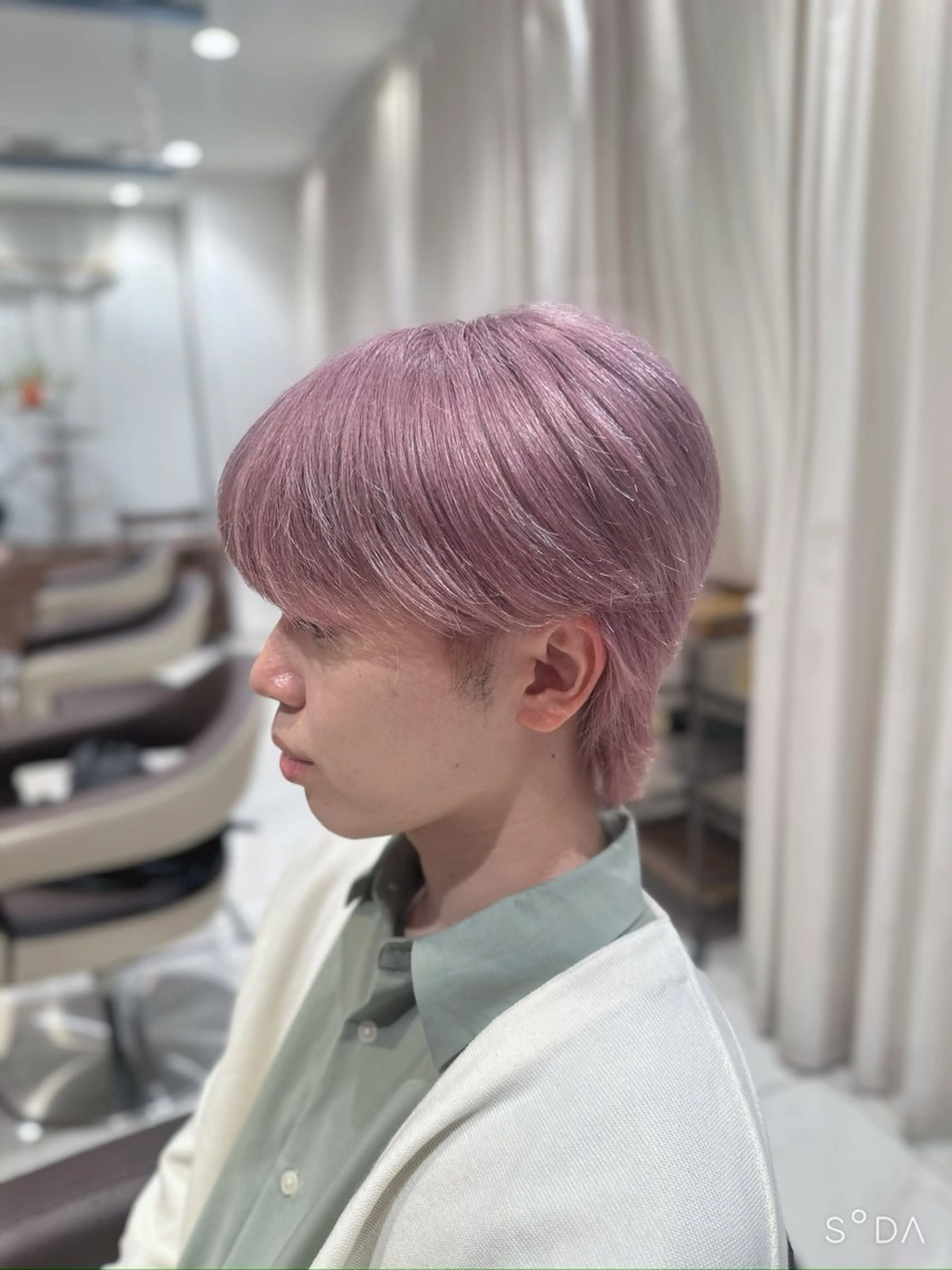 カラー メンズ カット ラフィス池袋所属・✨本格的韓国スタイル 特化✨ﾊﾙｶ✨️のヘアスタイル