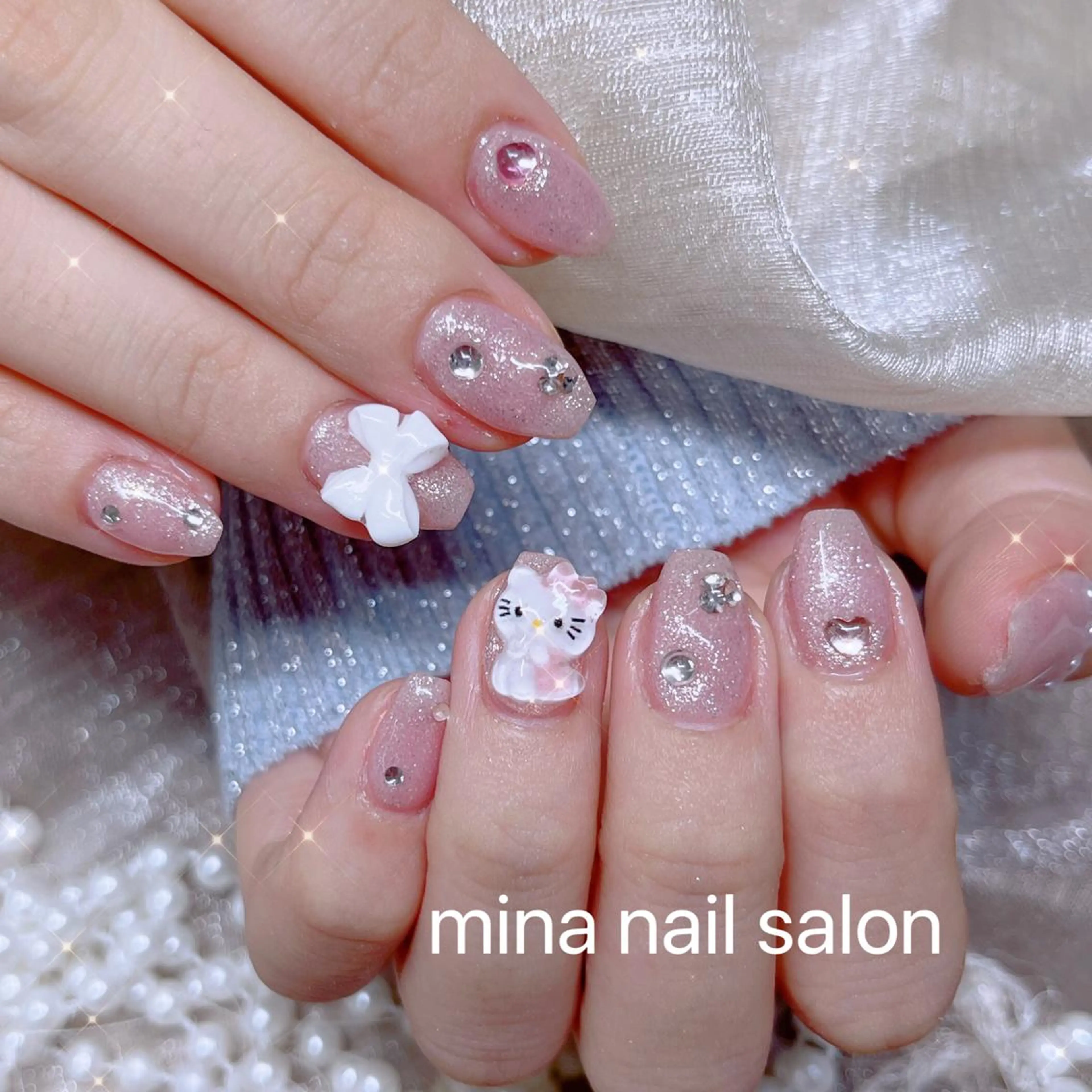 ネイル ハンドネイル 七海🎀 💗のネイルデザイン