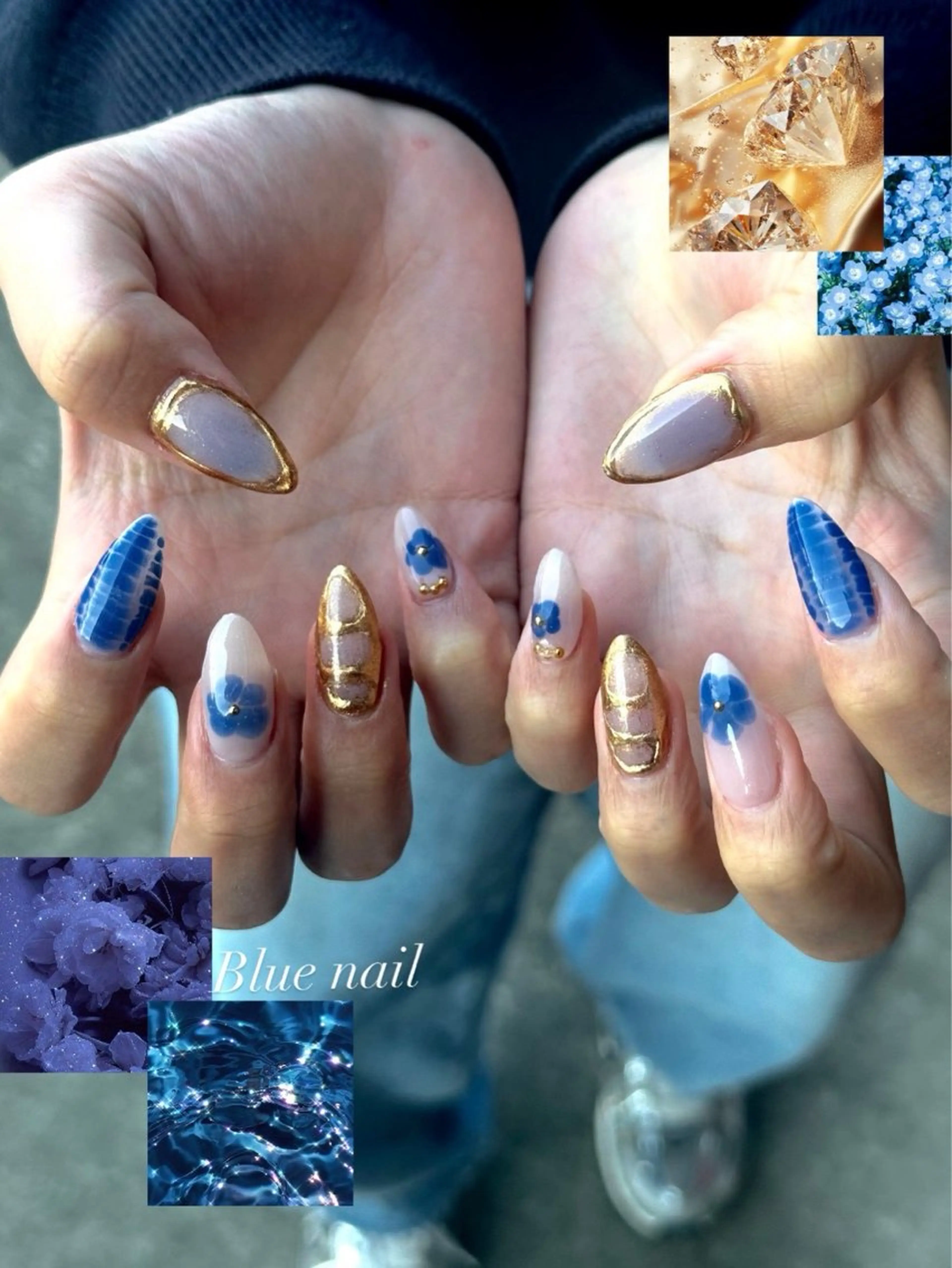 ネイル グラデーション ロングネイル ハンドネイル Salon Ｋのネイルデザイン