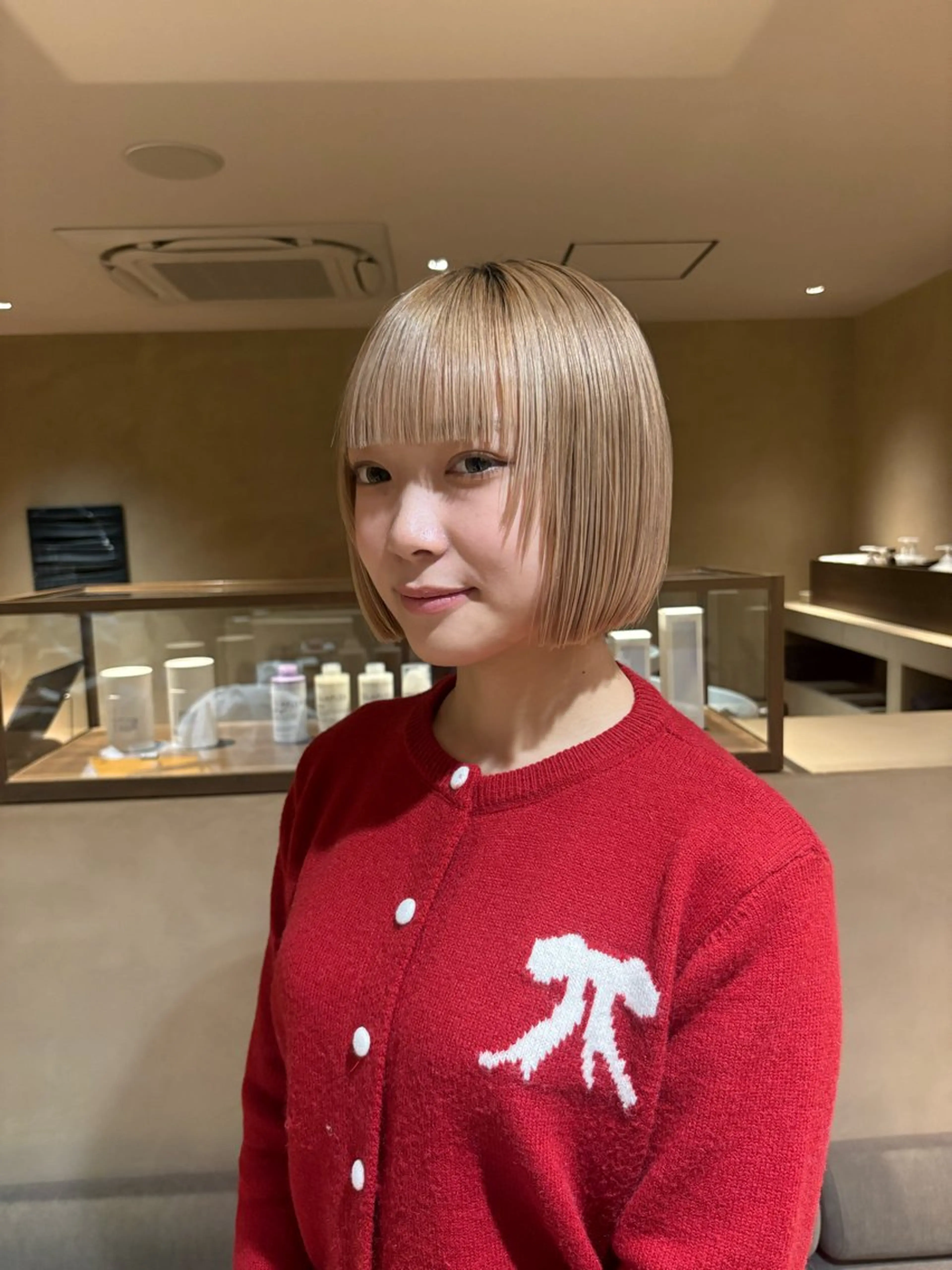 ショート カット ボブ/ヘアセット 結婚式卒業式アレンジのヘアスタイル