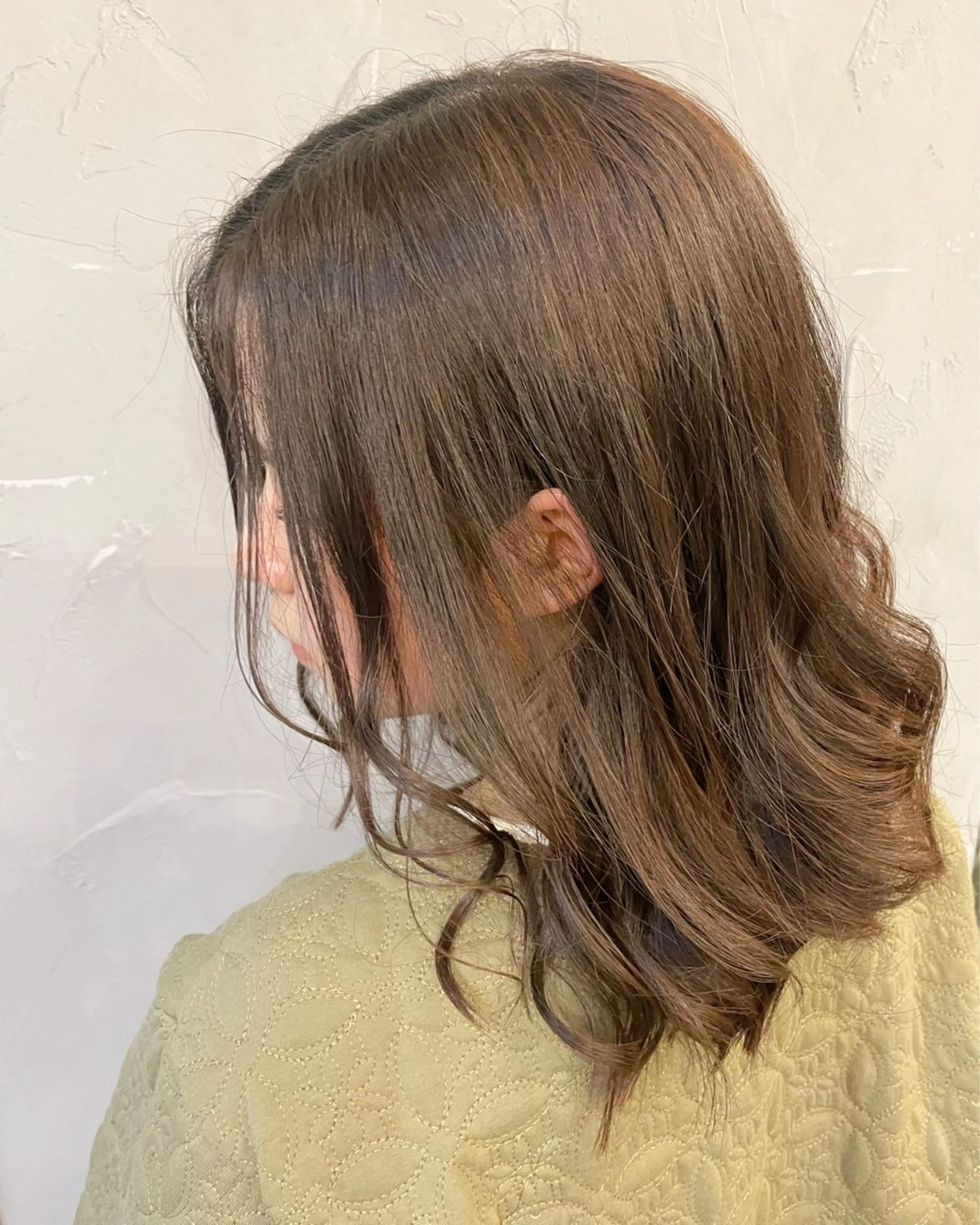 セミロング カラー ヘアアレンジ mao /zina吉祥寺のヘアスタイル