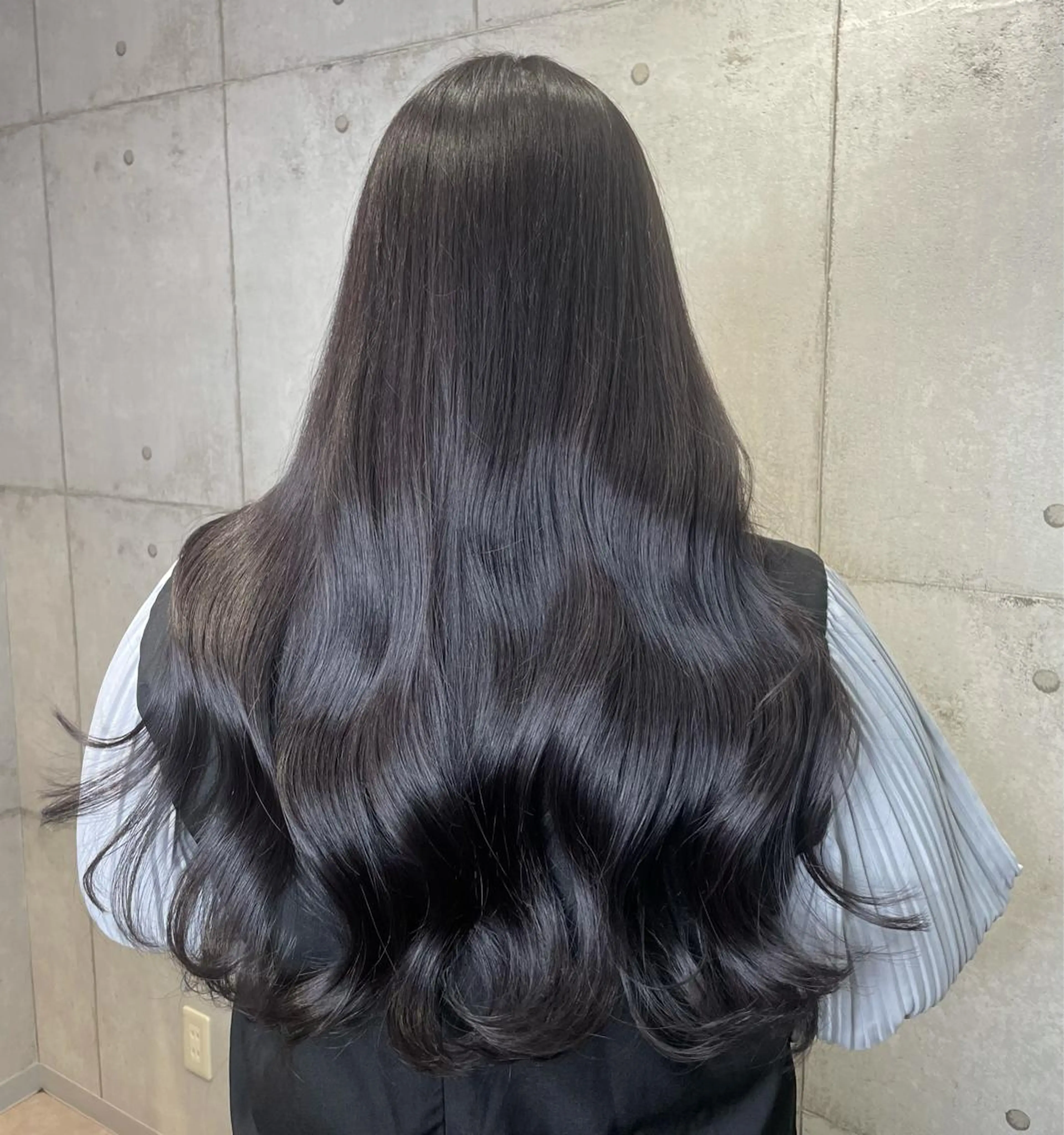 カラー ディープラベンダー ラベンダーカラー ヘアカラー トリートメント オオカワユウキ 🎀newi池袋のヘアスタイル