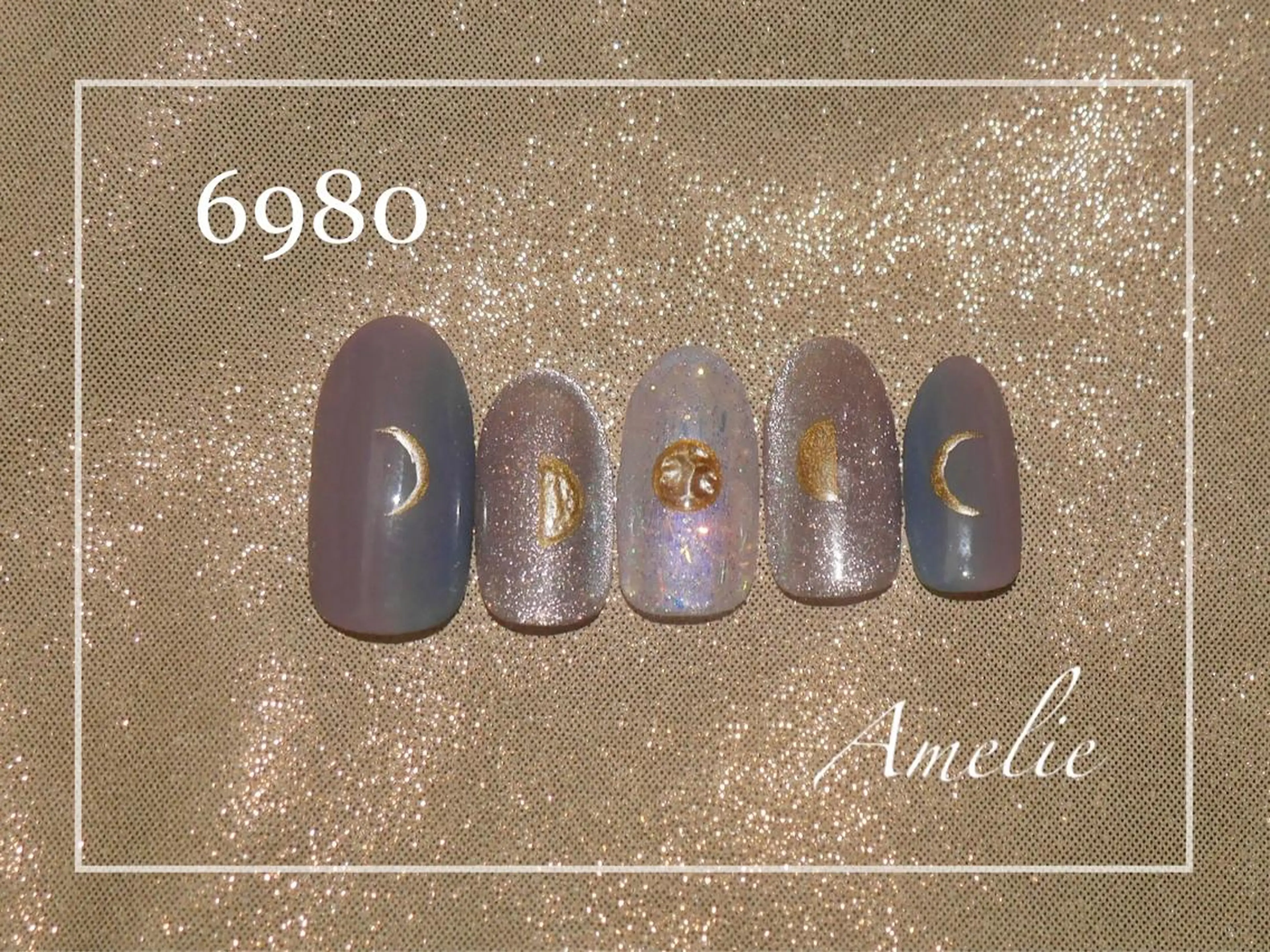 ネイル ハンドネイル いちじゅう あおいのネイルデザイン