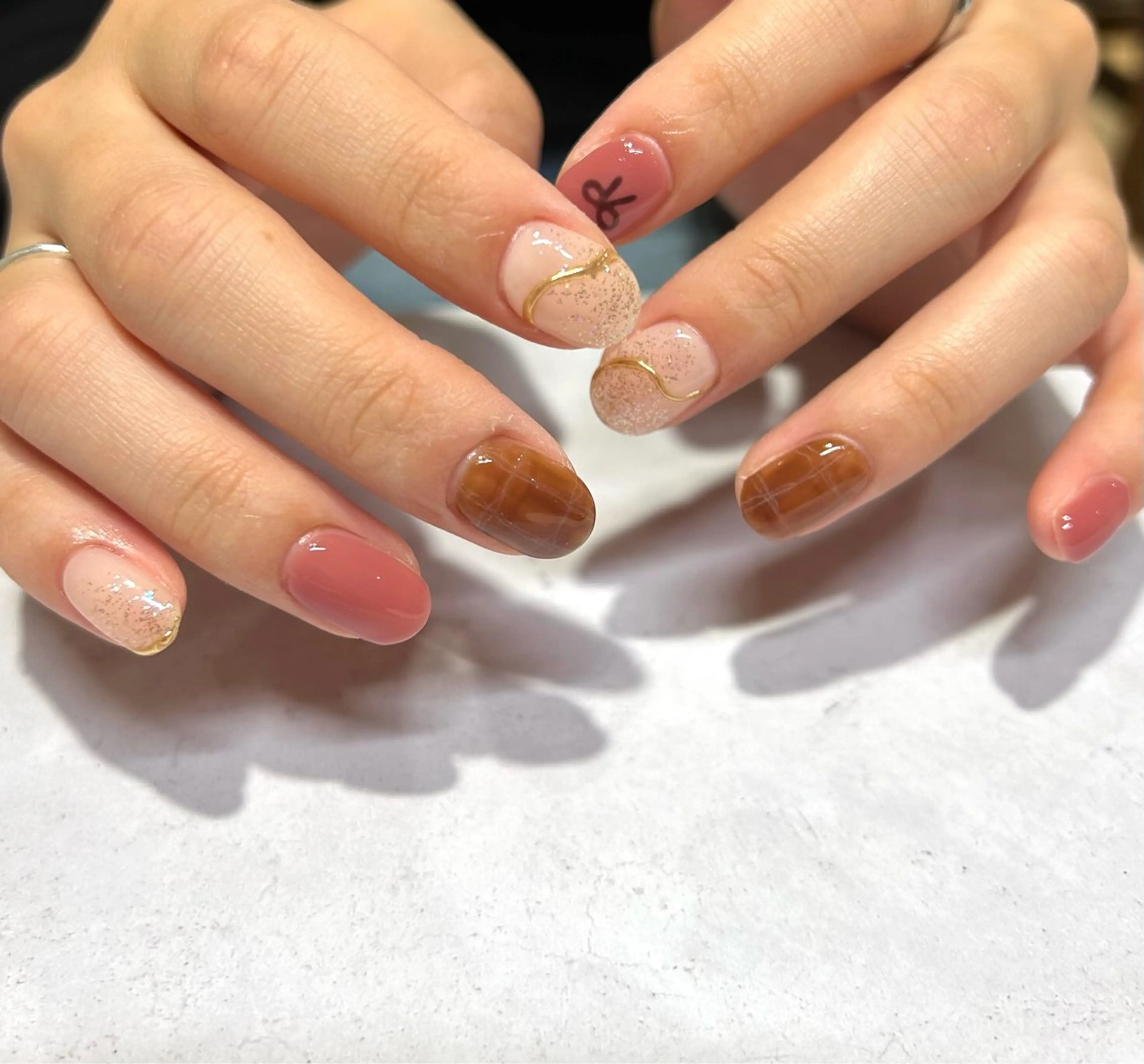 ネイル ハンドネイル 福田 麻耶のネイルデザイン