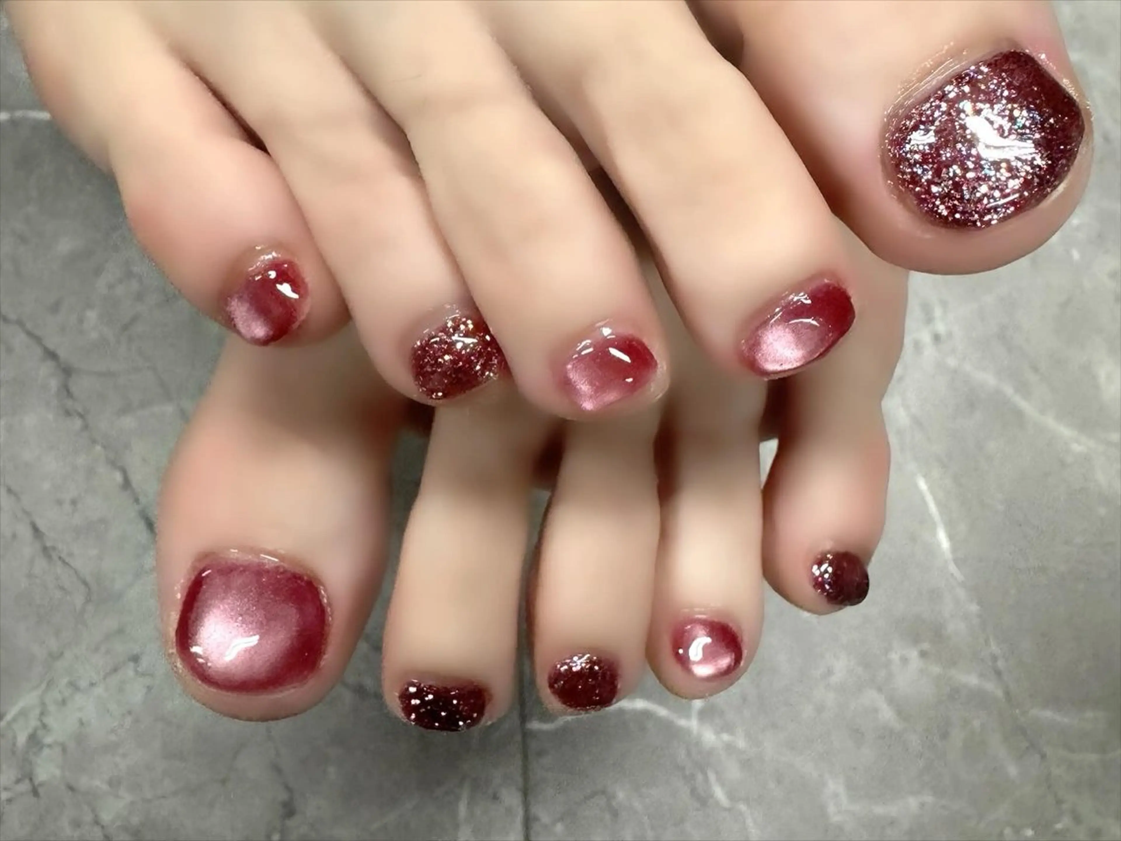 ネイル フットネイル i. micaのネイルデザイン