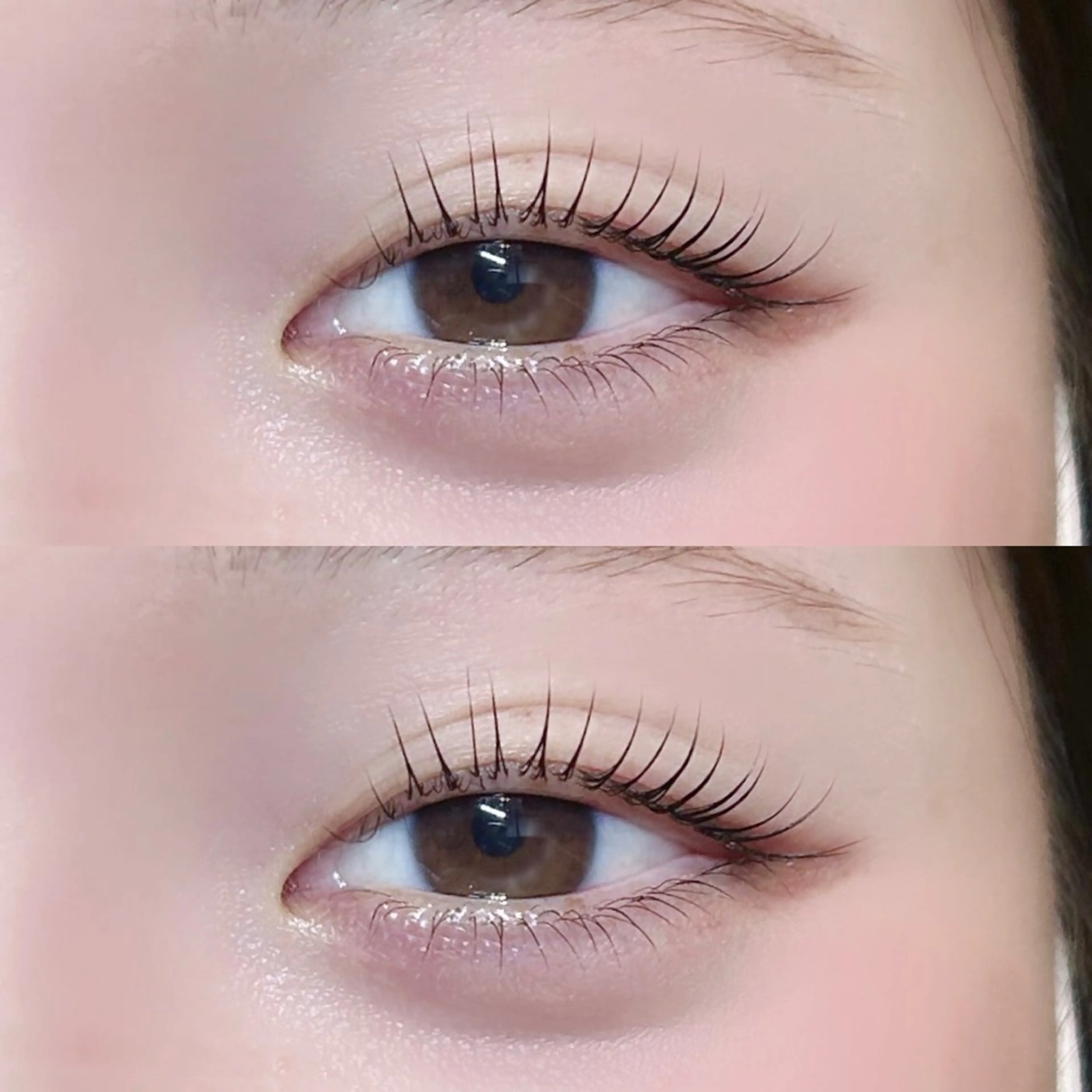 《🪞上下ぱっちりEYE💫》 ラッシュリフト上下セット［コーティング付］✨️— 目力UPで印象的なまつげに👀💎の写真