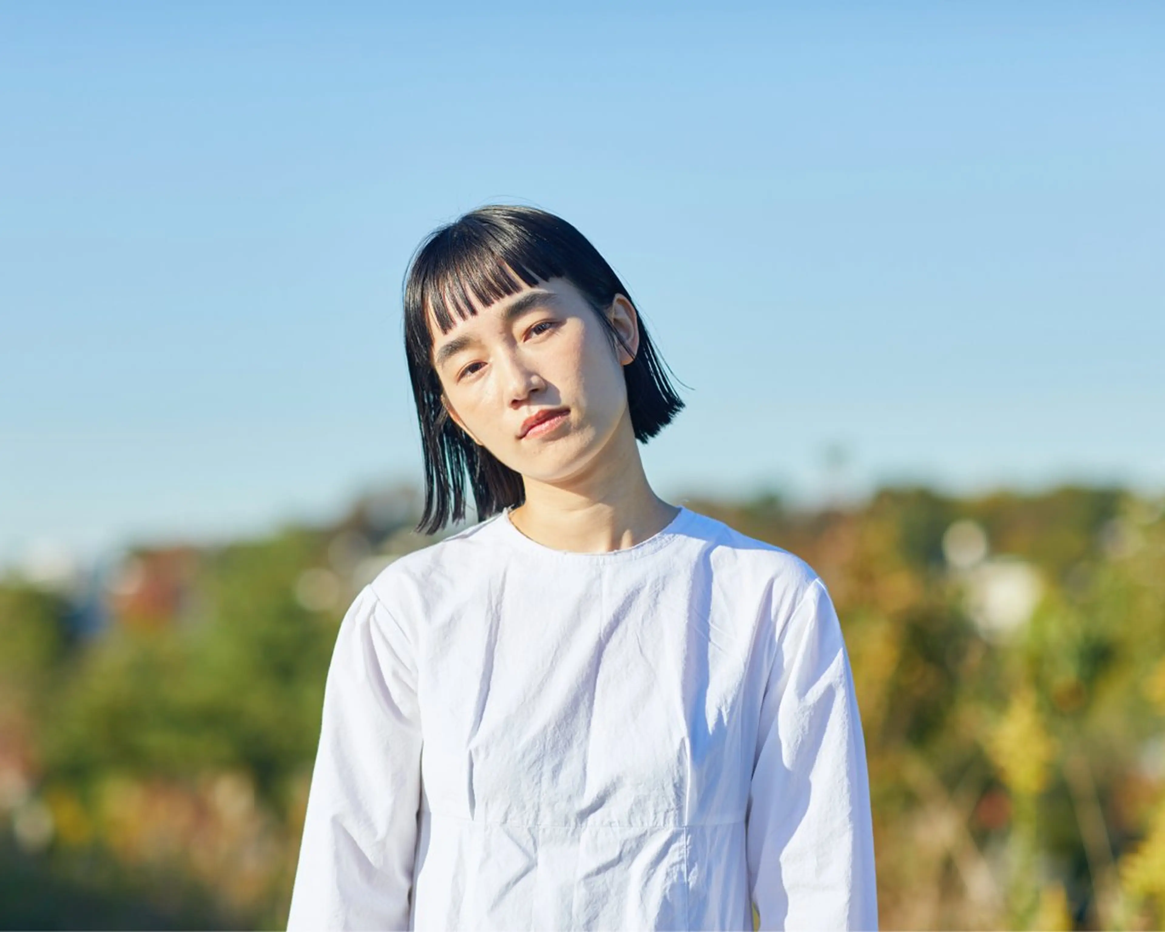ミディアム 縮毛矯正 ✂︎岡根 京花✂︎のヘアスタイル