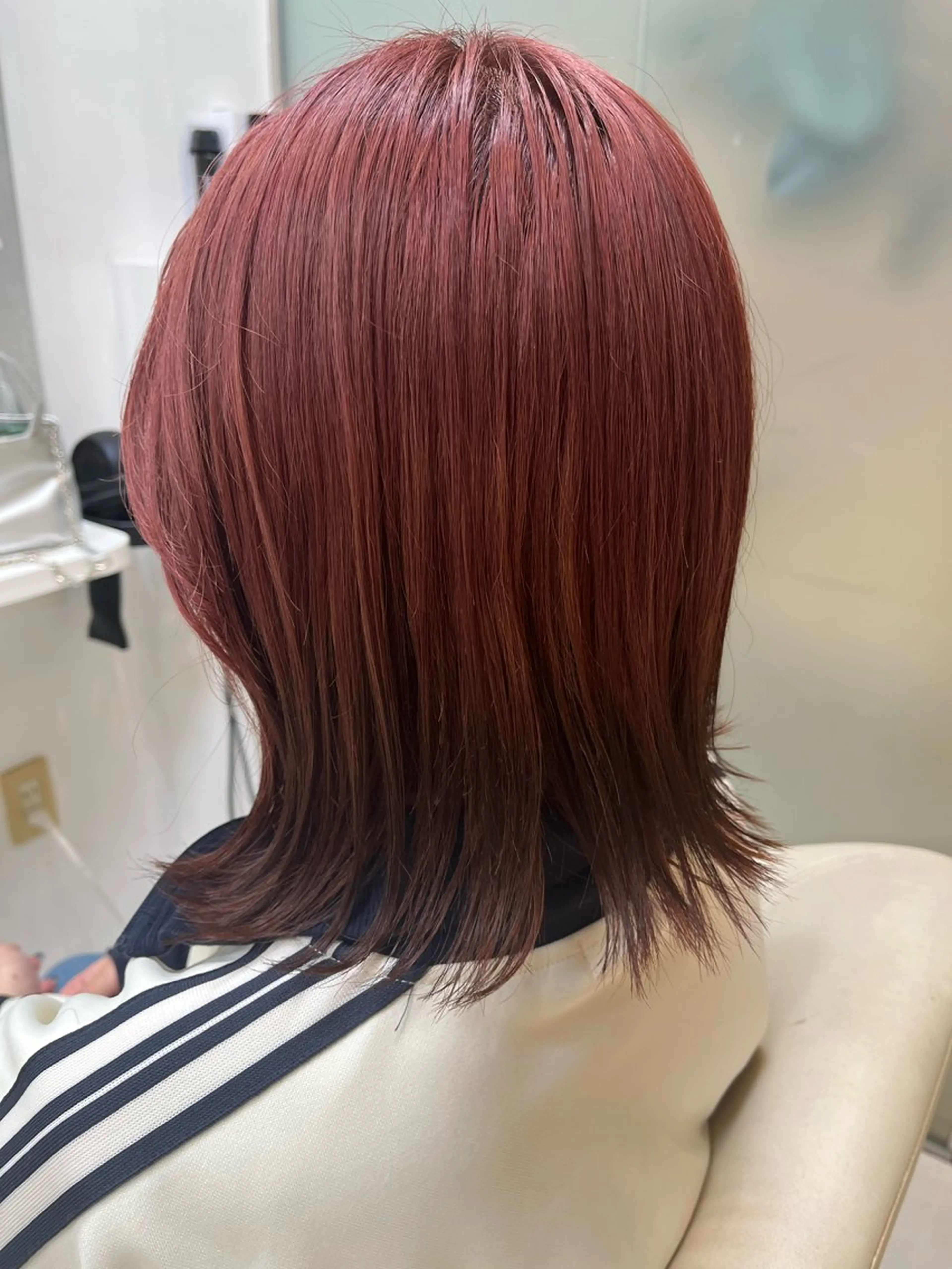 ミディアム カラー 柳川 玲也のヘアスタイル