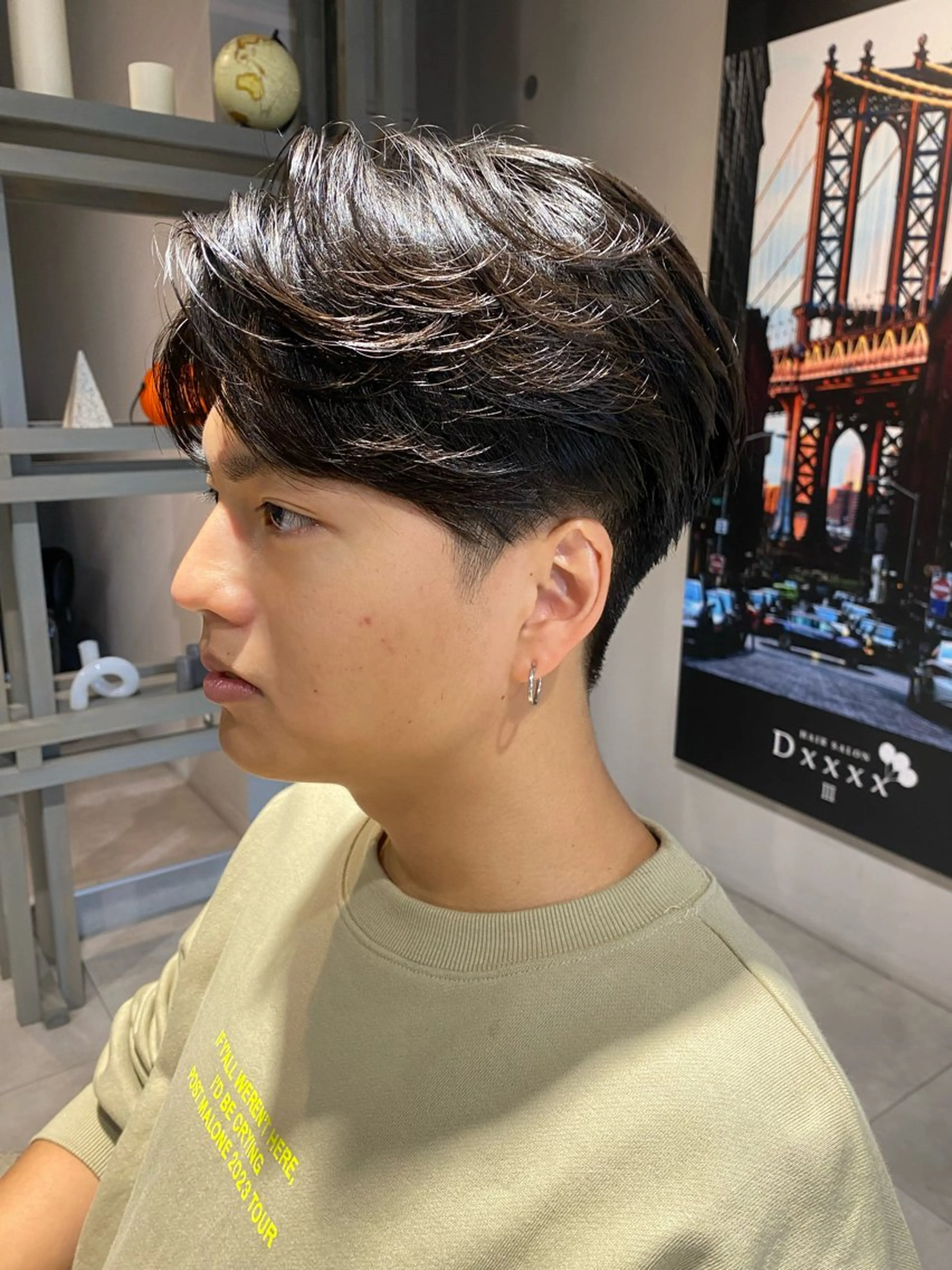 ミディアム メンズ カット 似合う髪型が 分からない方へのヘアスタイル