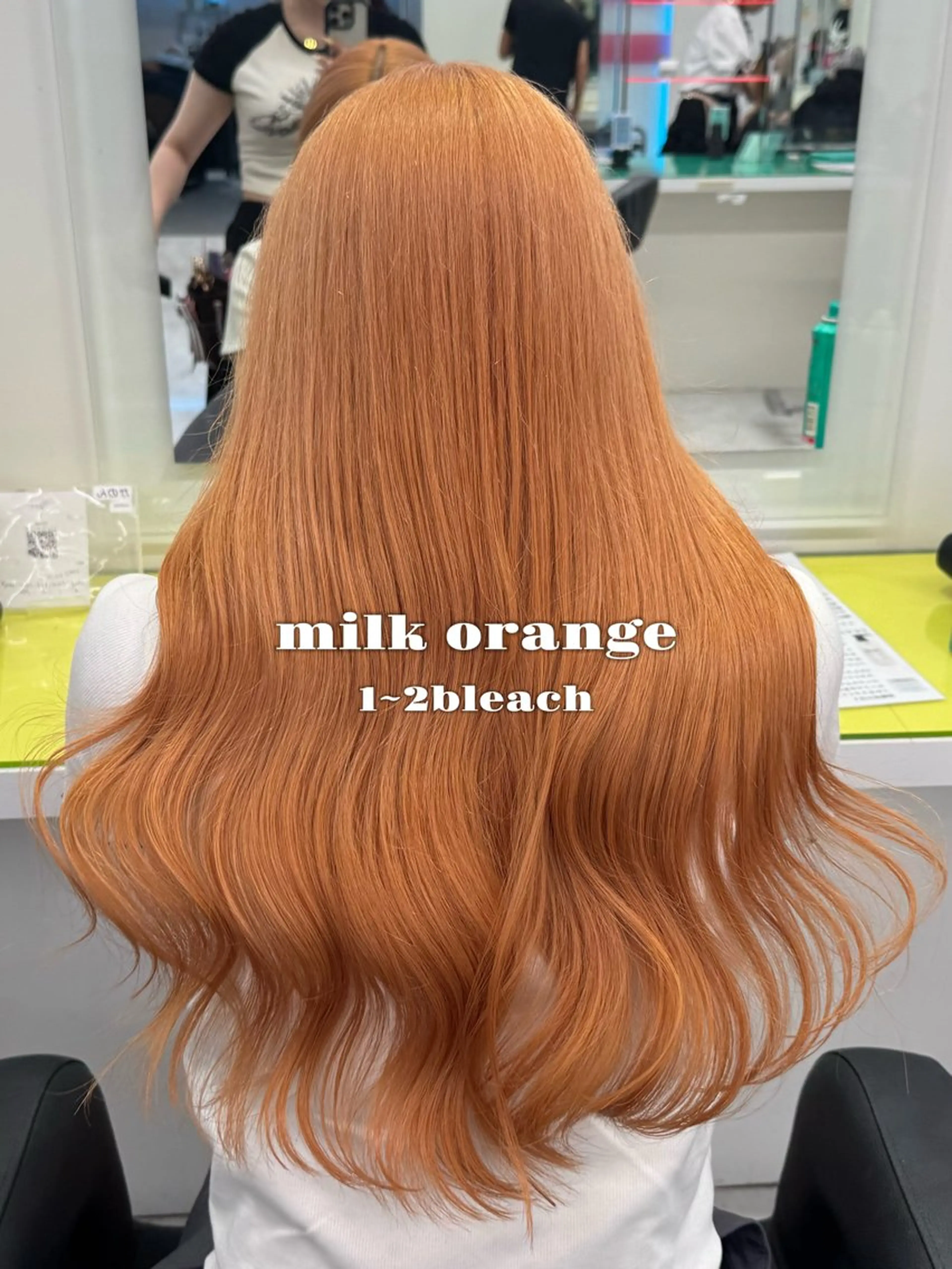 [🔰初カラーの方おすすめ🔰]ブリーチありダブルカラー+髪質改善トリートメント🍯🫧(ケアブリーチ込み)の写真