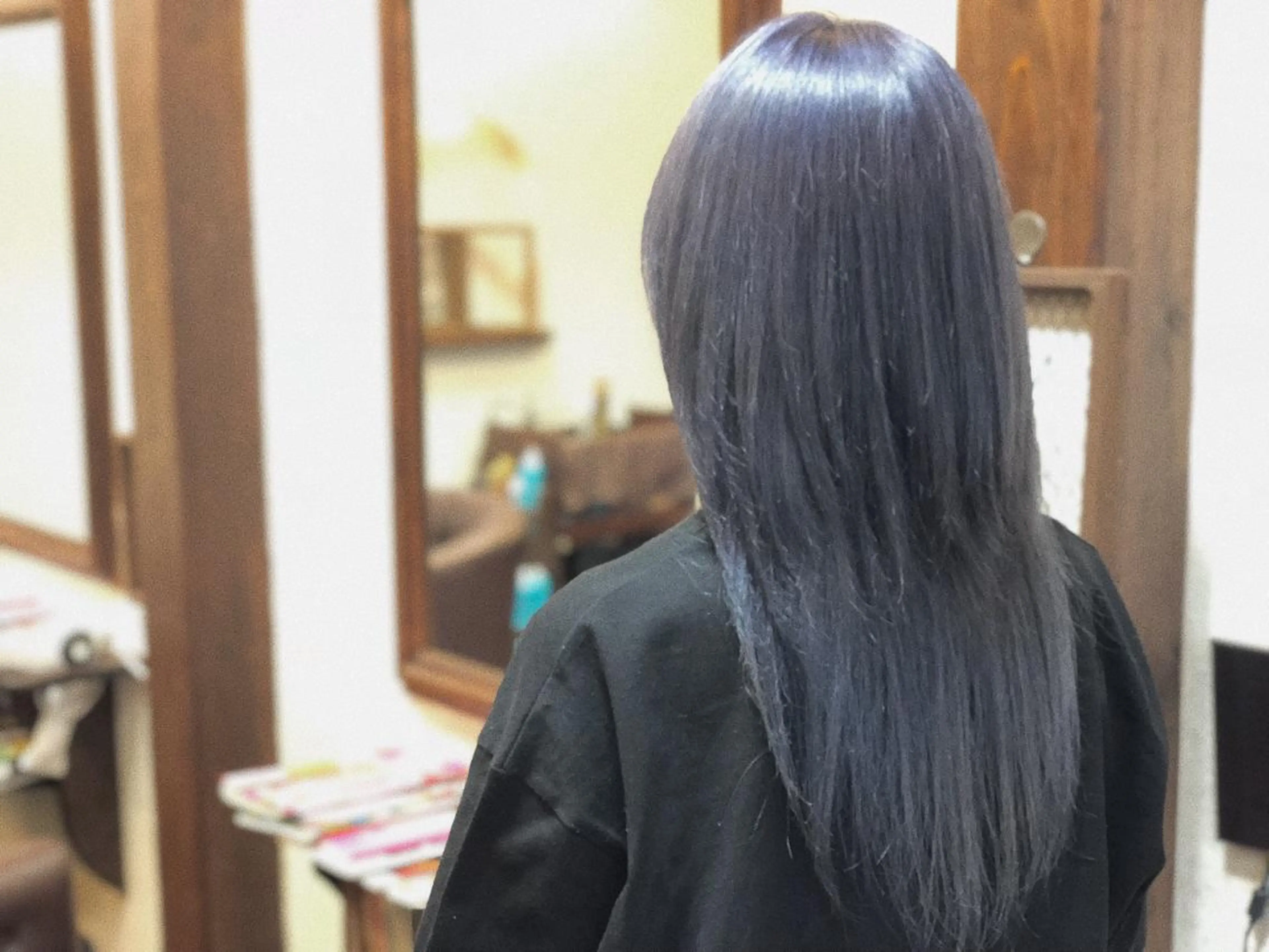 ロング カラー ラベンダーカラー Snaly カラー特化ページのヘアスタイル