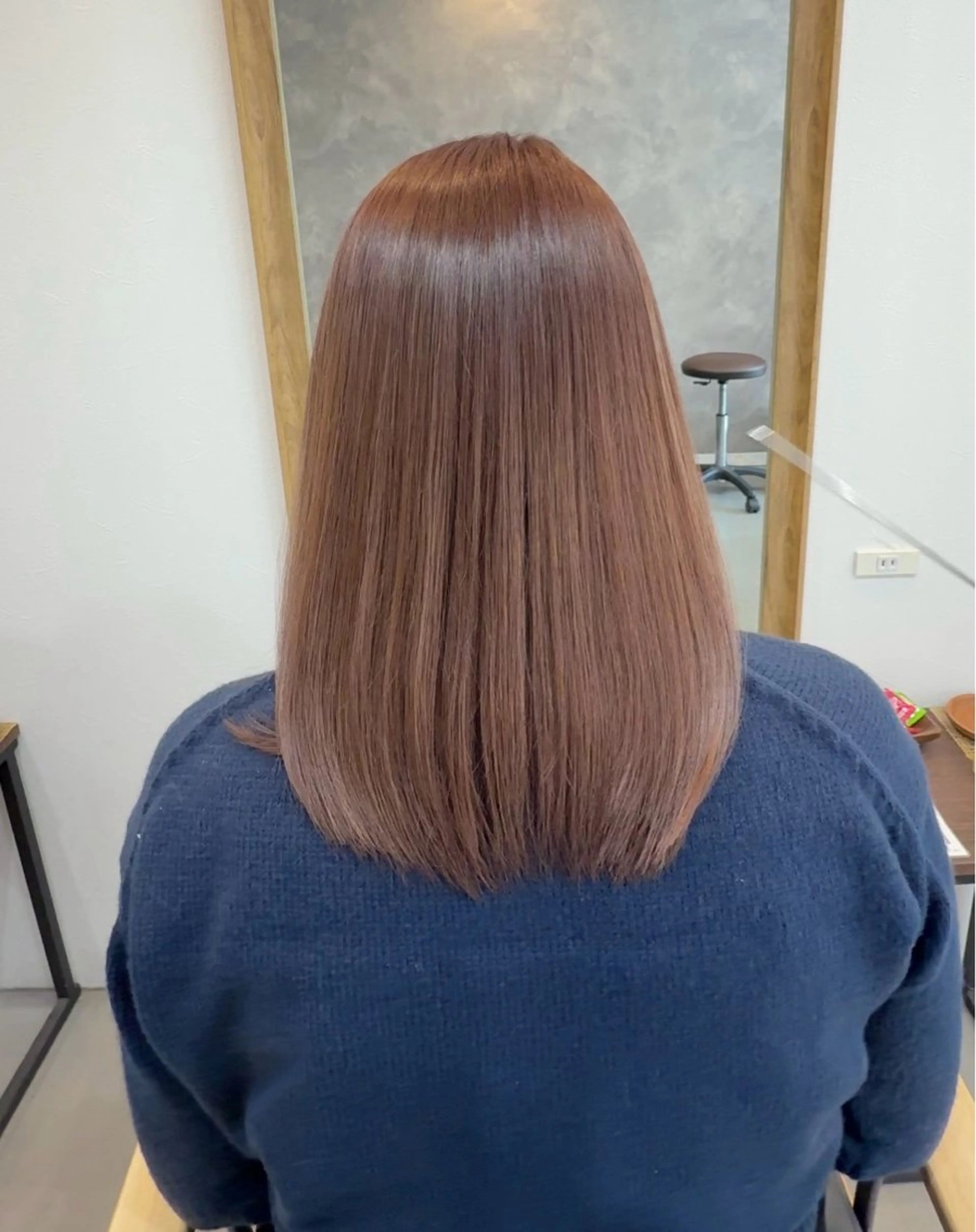 ミディアム カラー ベージュカラー ピンクカラー ピンクベージュ トリートメント yukiko/ 垢抜け透明感hairのエステ・リラクイメージ