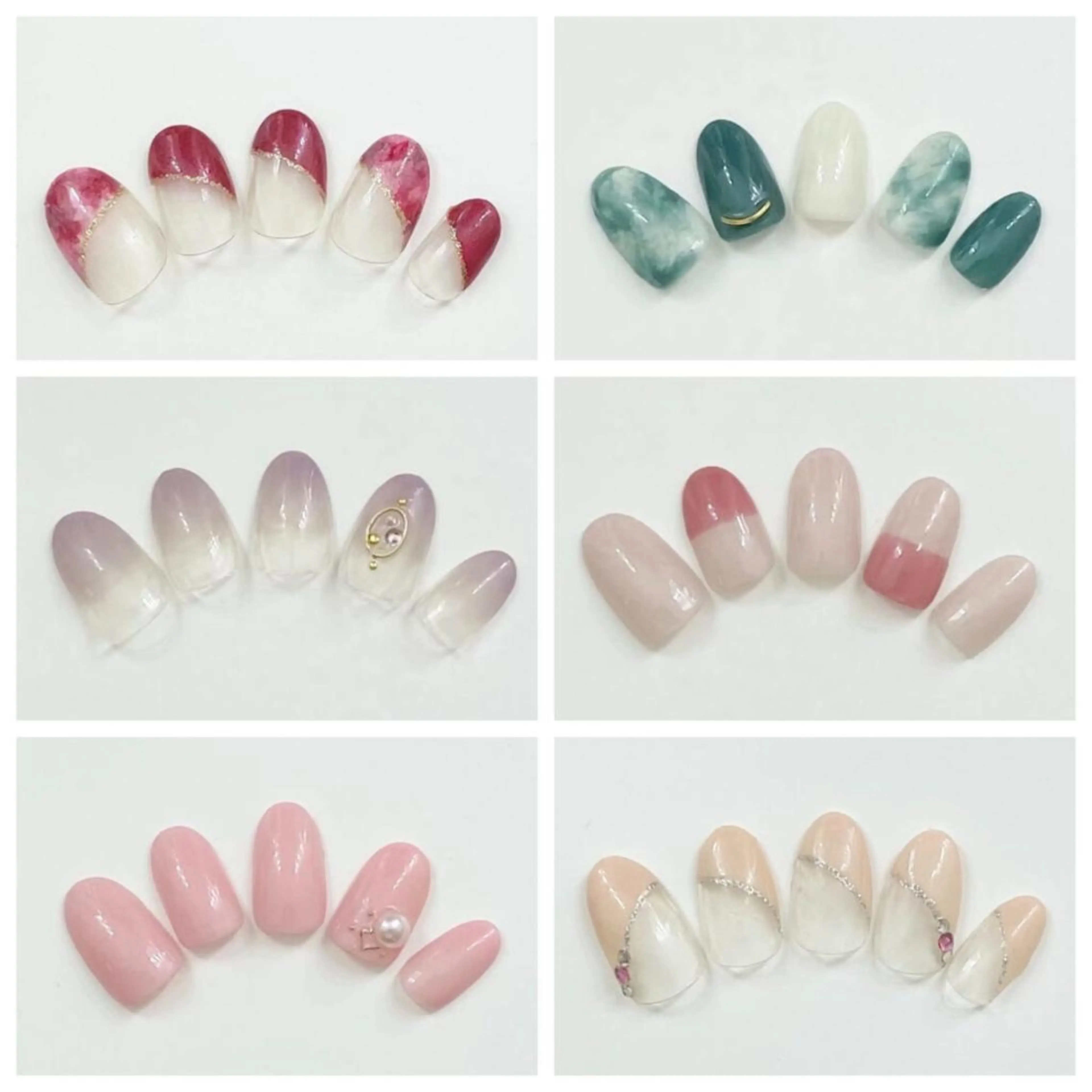 ネイル マナビス& ボワールのネイルデザイン