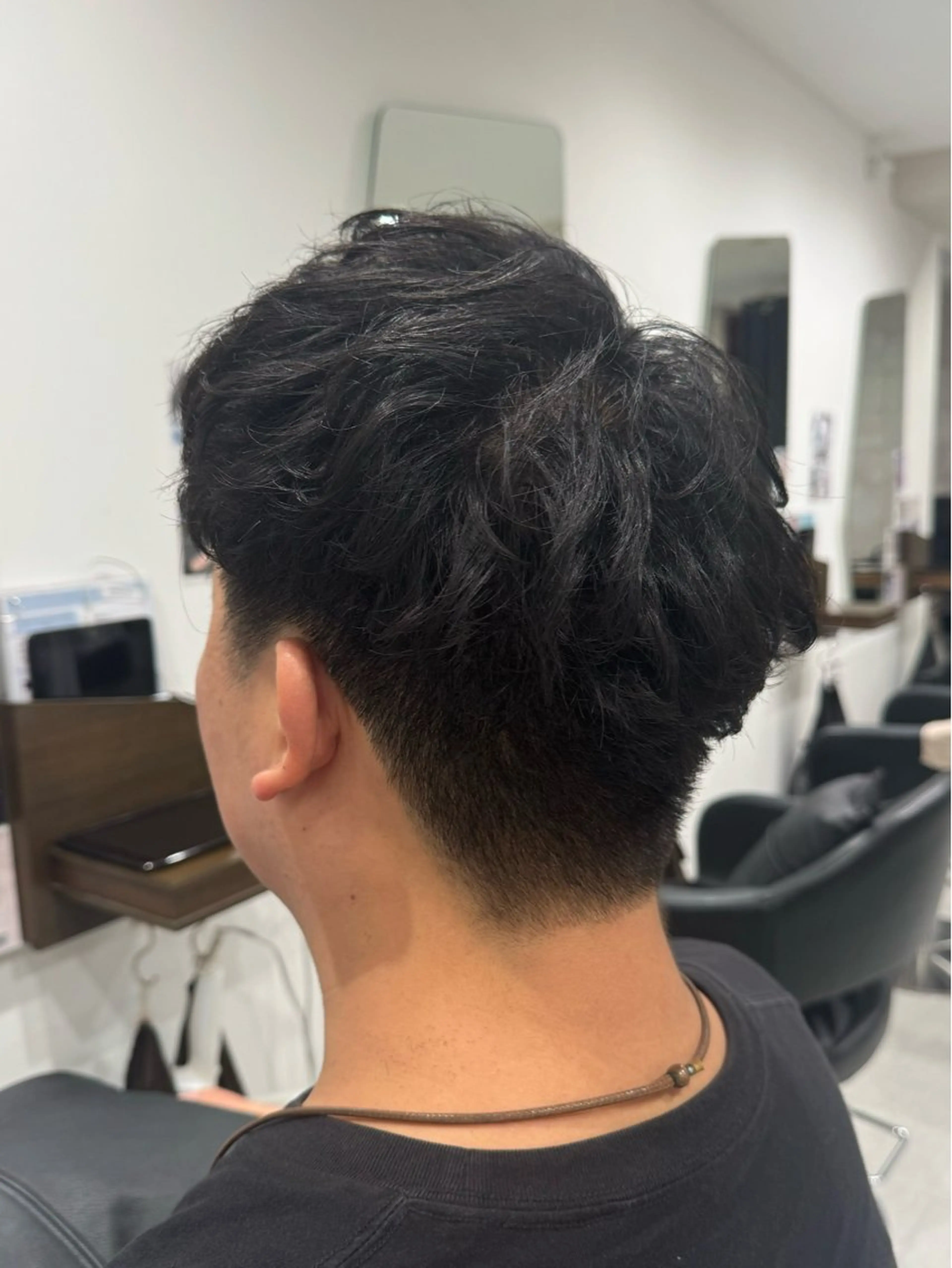 ショート パーマ メンズ 似合わせカット 銀座/アライ カズヤのヘアスタイル