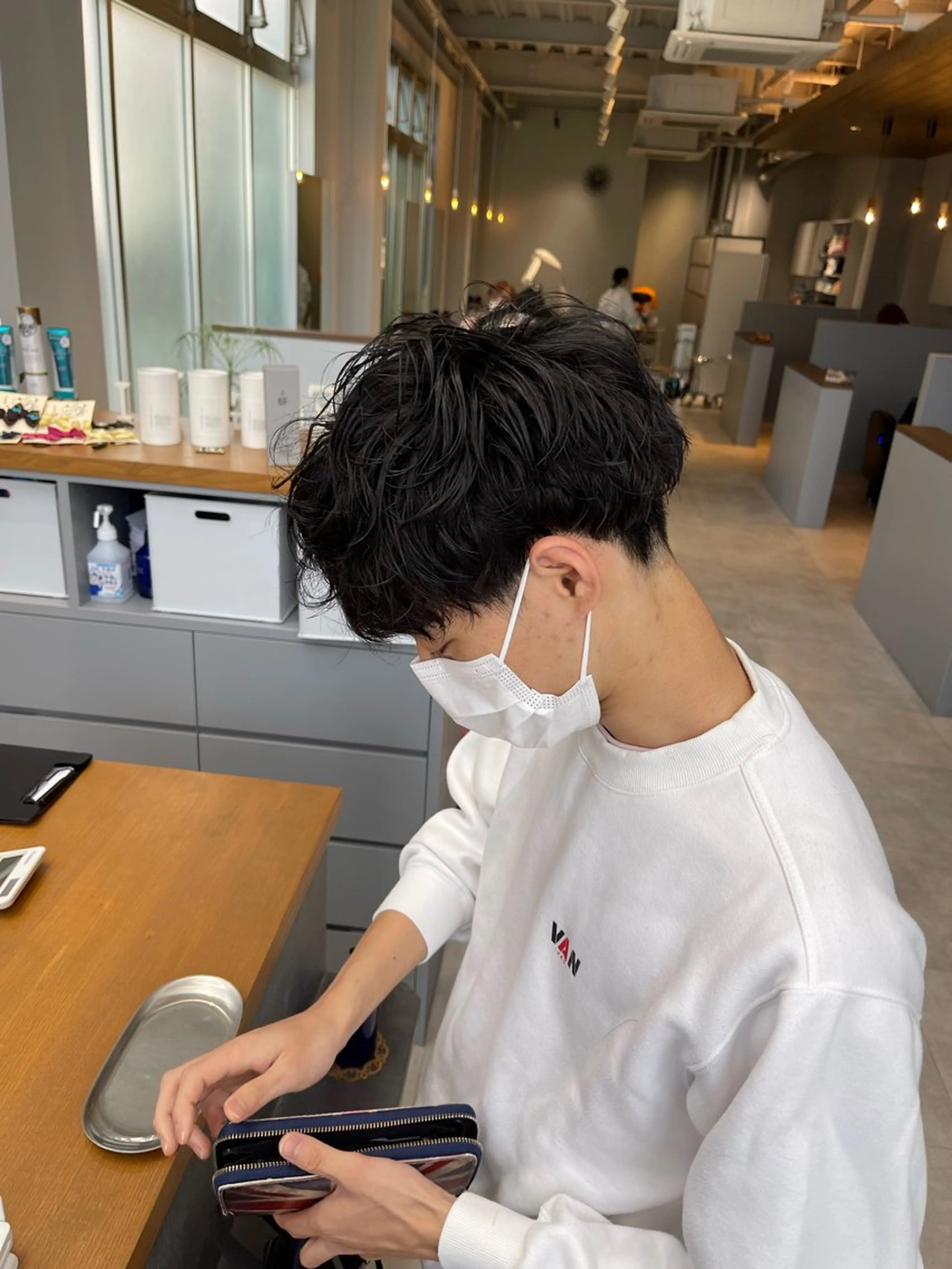 【メンズ大歓迎】men'sカット+似合わせパーマ ¥9,570〜の写真