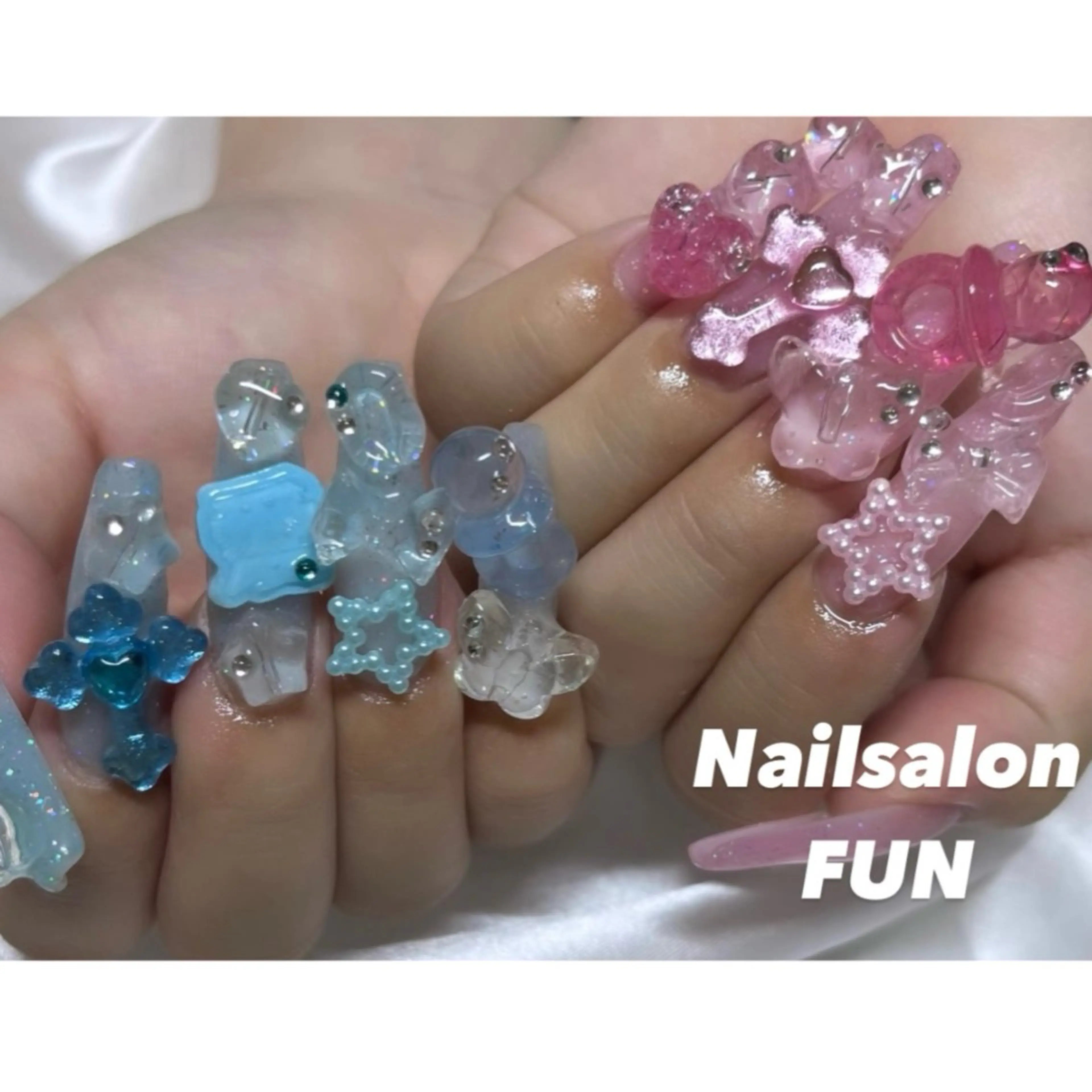ネイル アートネイル ネイルチップ Nailsalon FUN🌈のネイルデザイン