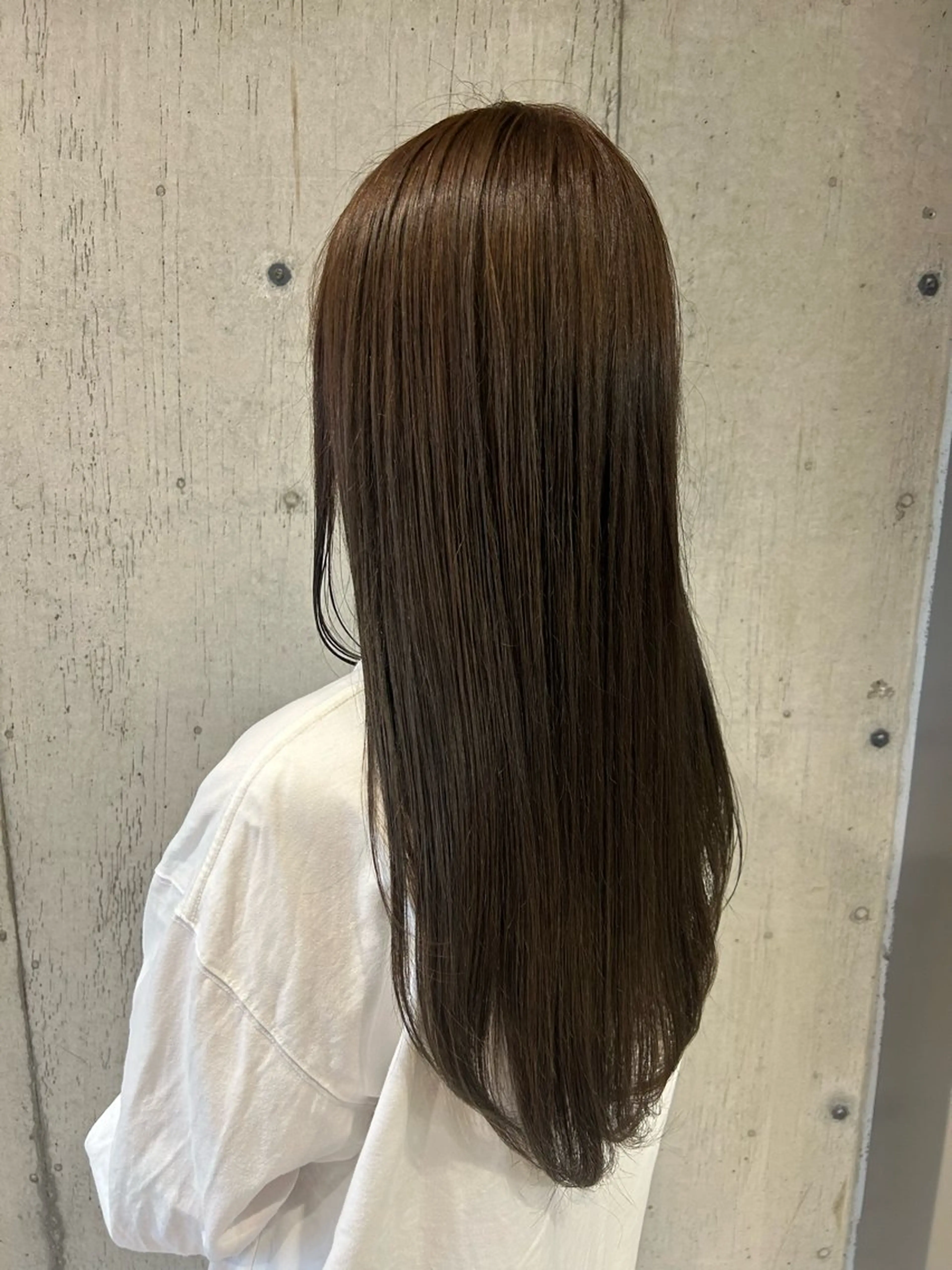 ロング カラー 🤡暖色レイヤー 🤡みさきのヘアスタイル