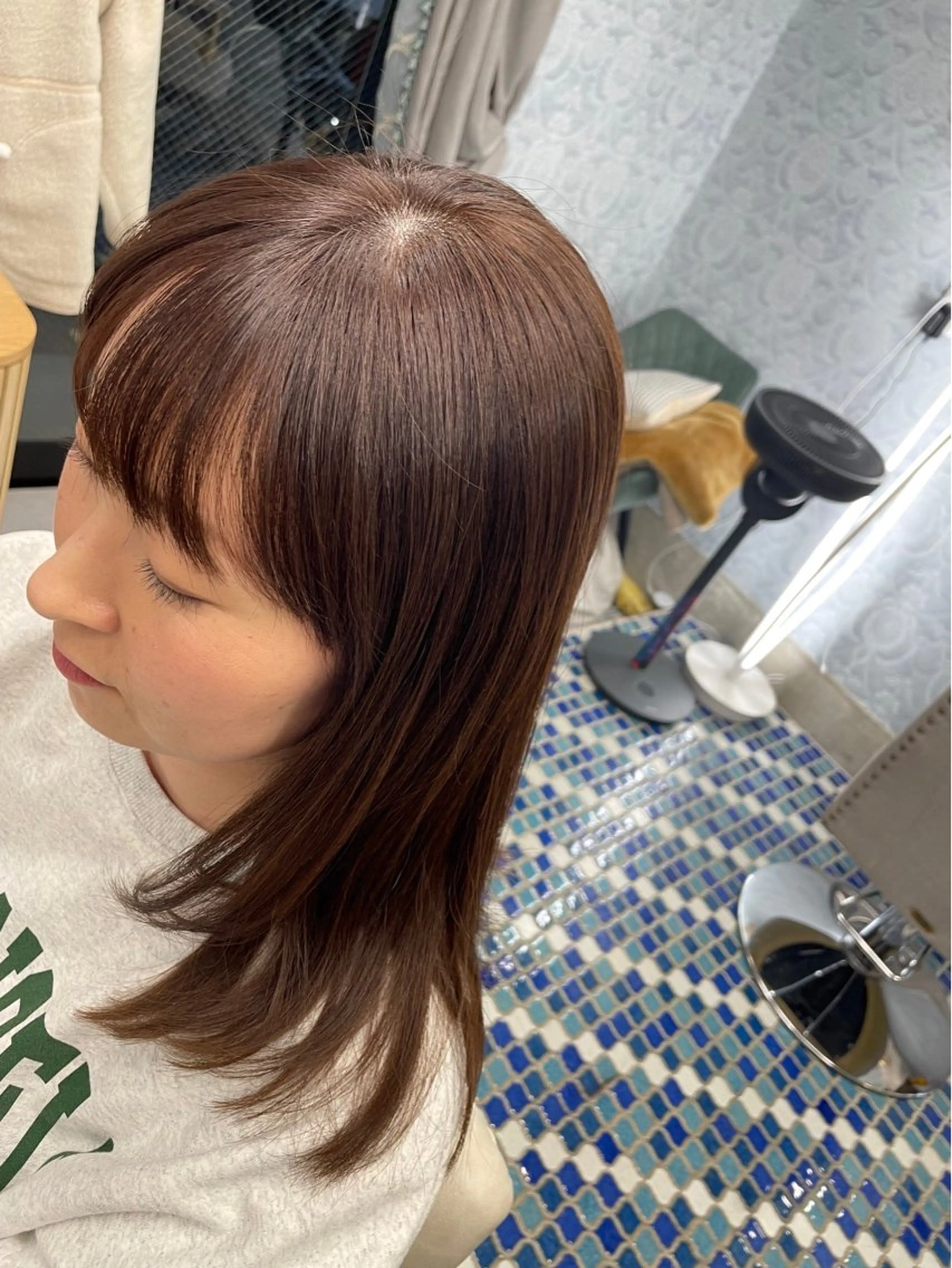 リタッチカラーの写真