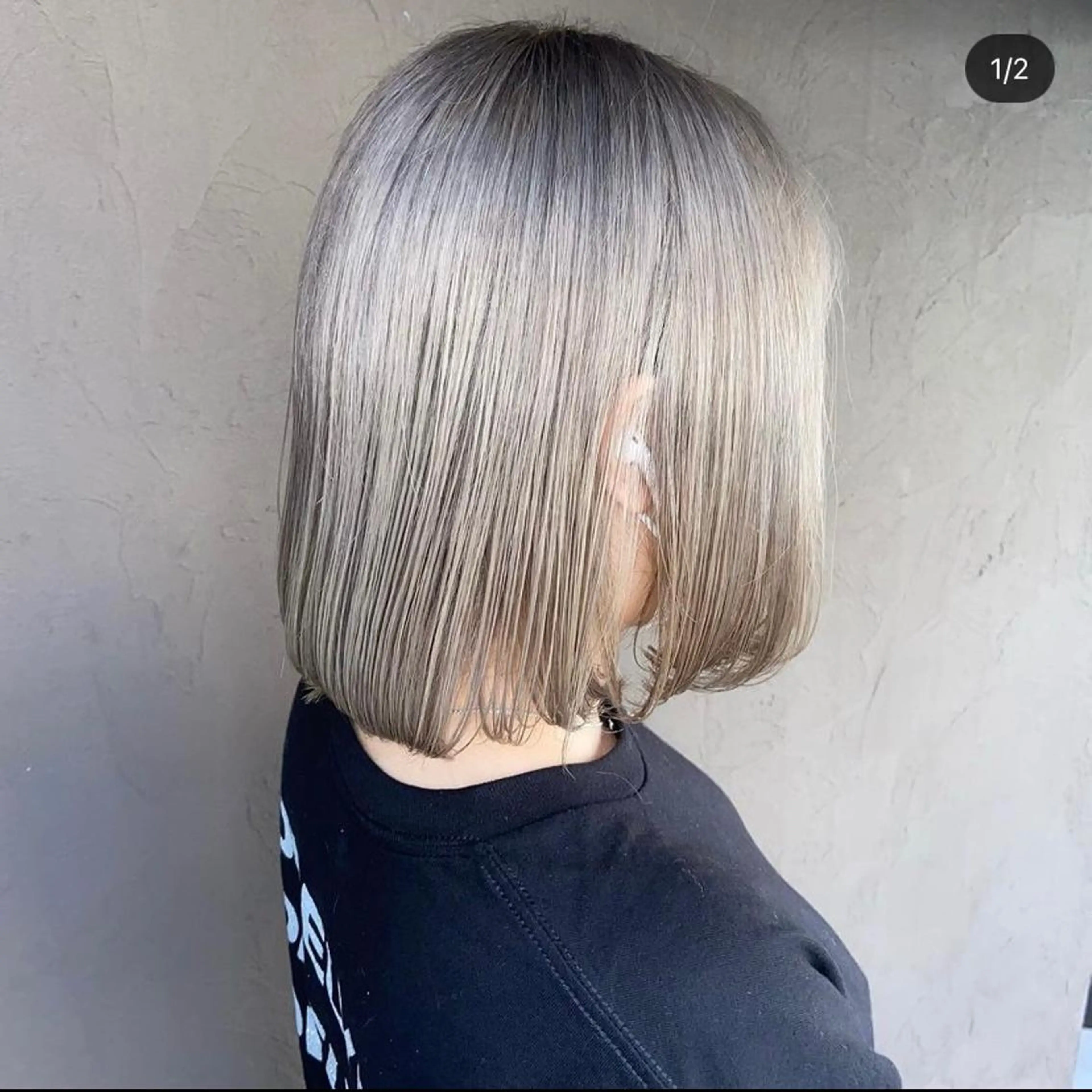 ミディアム カラー ヘアカラー トリートメント 🦉静かに過ごしたい 方、個室席🦉タナカのヘアスタイル