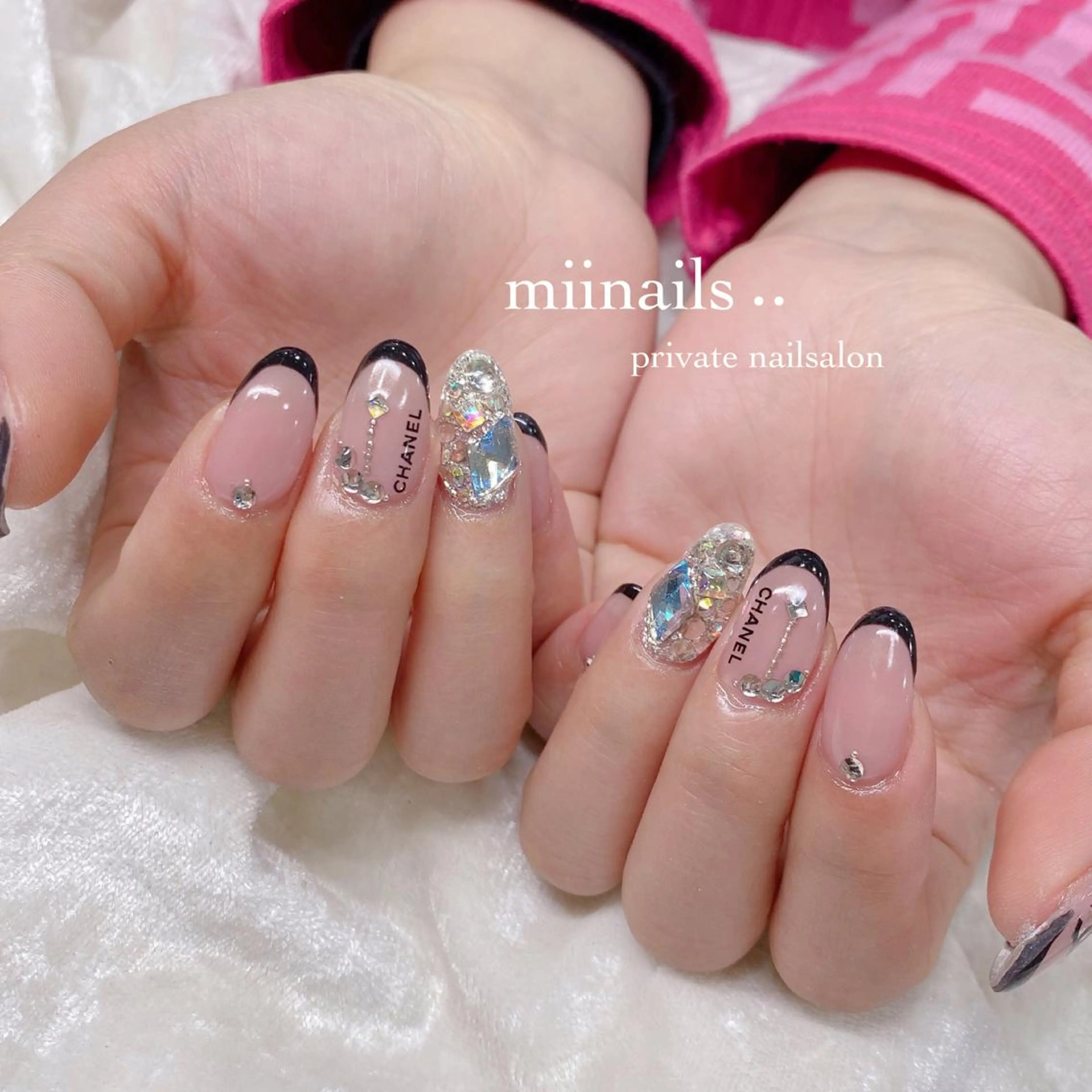 ネイル 韓国ネイル ワンホンネイル ハンドネイル nailsalon miinailsのネイルデザイン