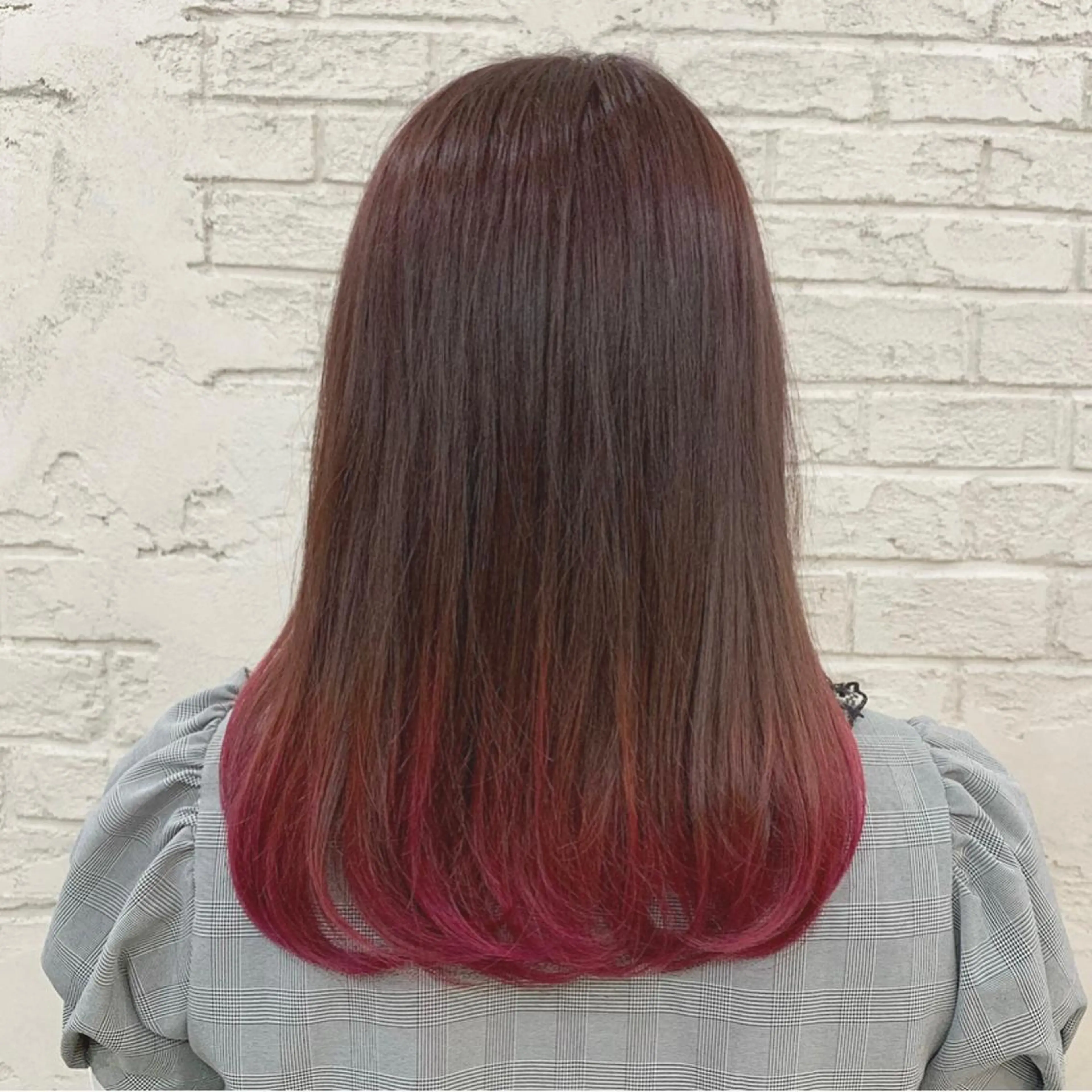 ミディアム カラー 💗モテガーリー💗 rumi♡のヘアスタイル